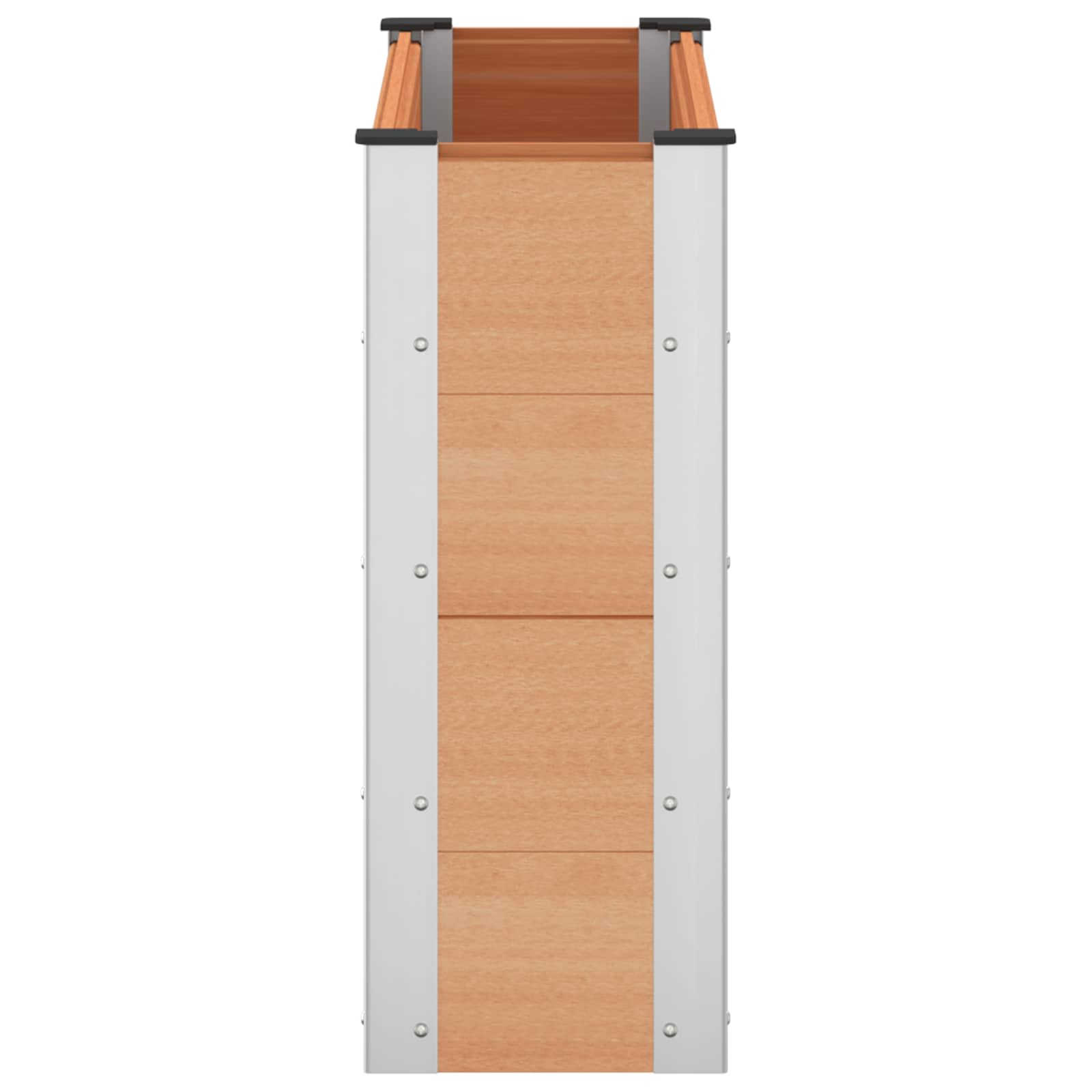 Letto rialzato da giardino Marrone 100 x 30 x 72 cm