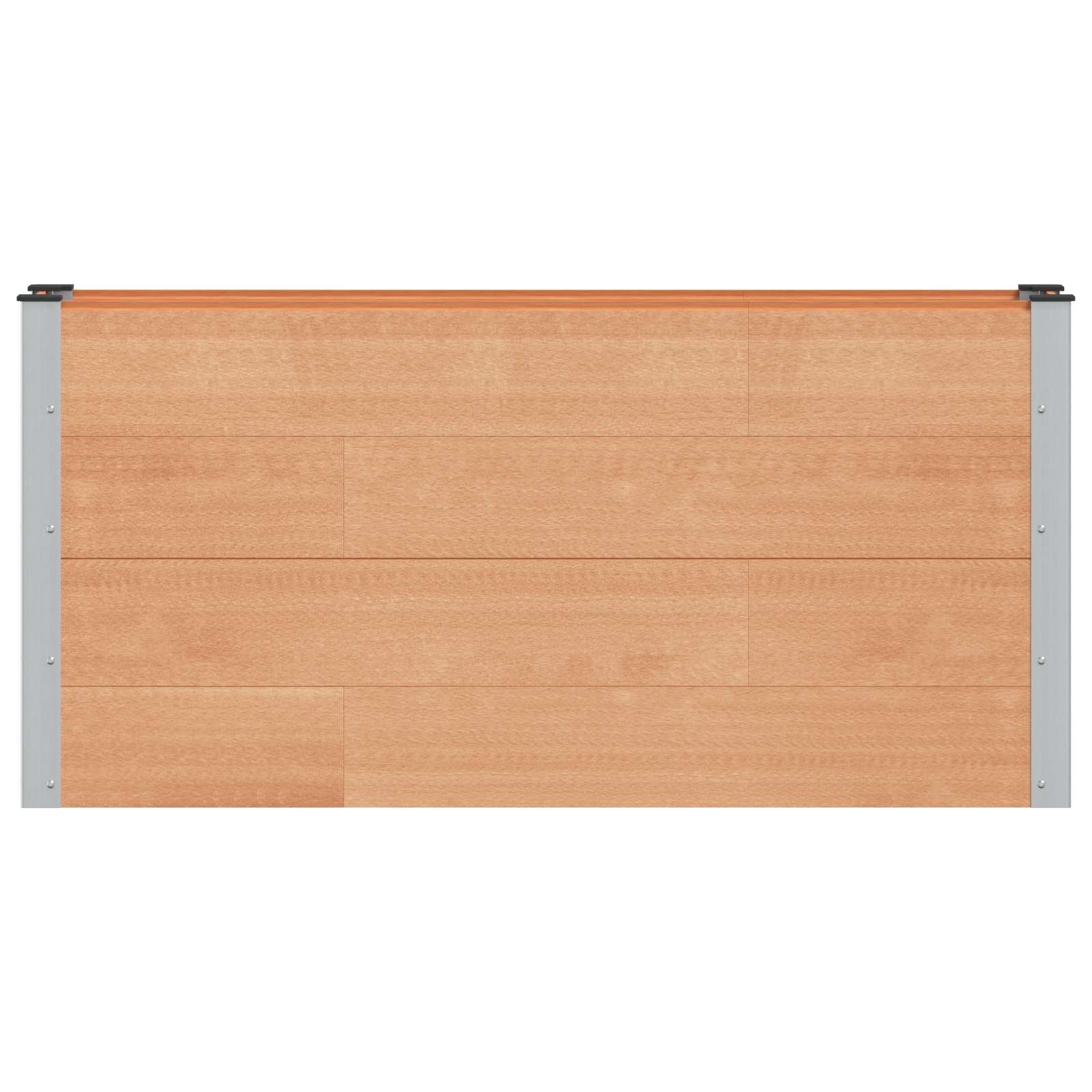 Letto rialzato da giardino Marrone 150 x 30 x 72 cm