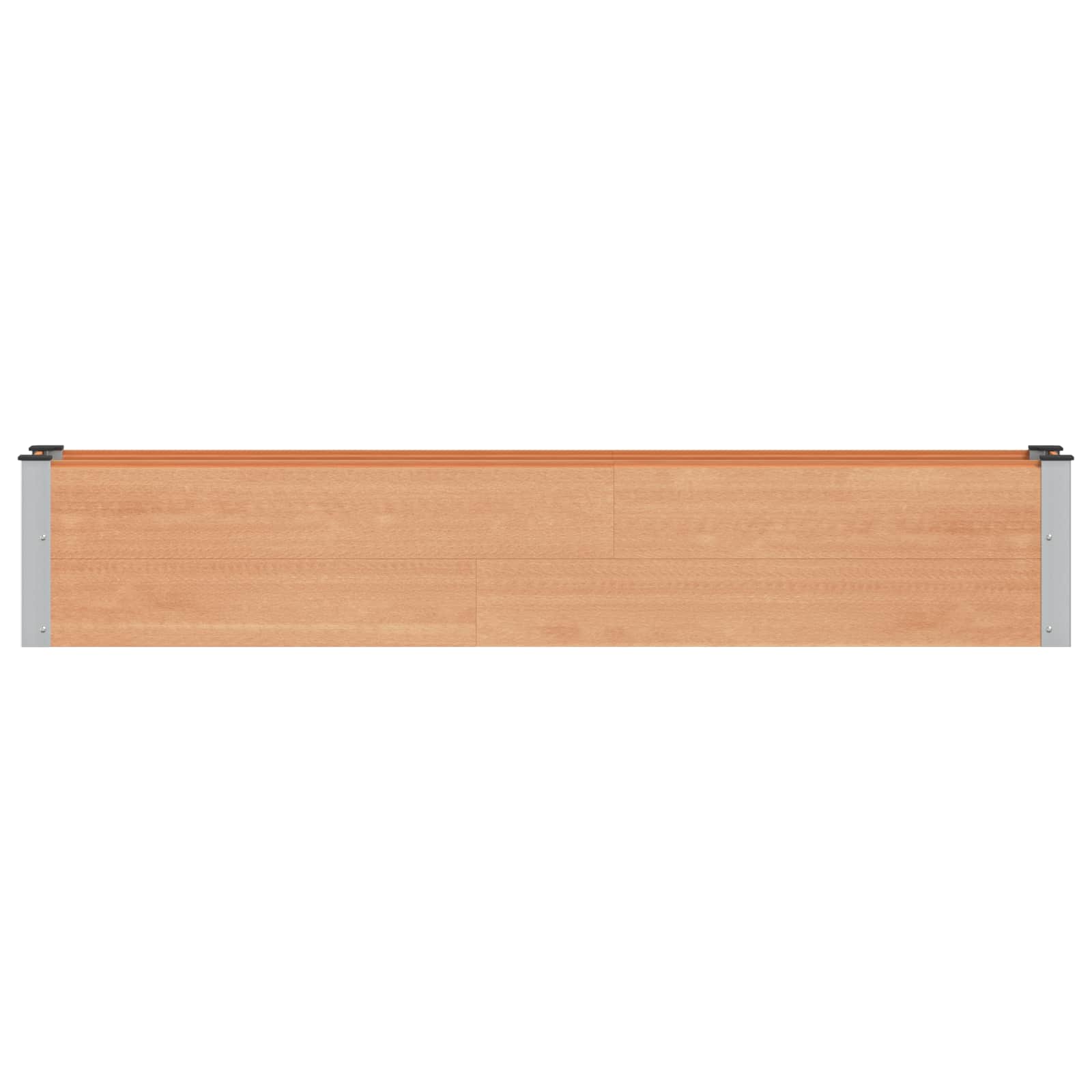 Letto rialzato da giardino Marrone 200 x 30 x 36 cm