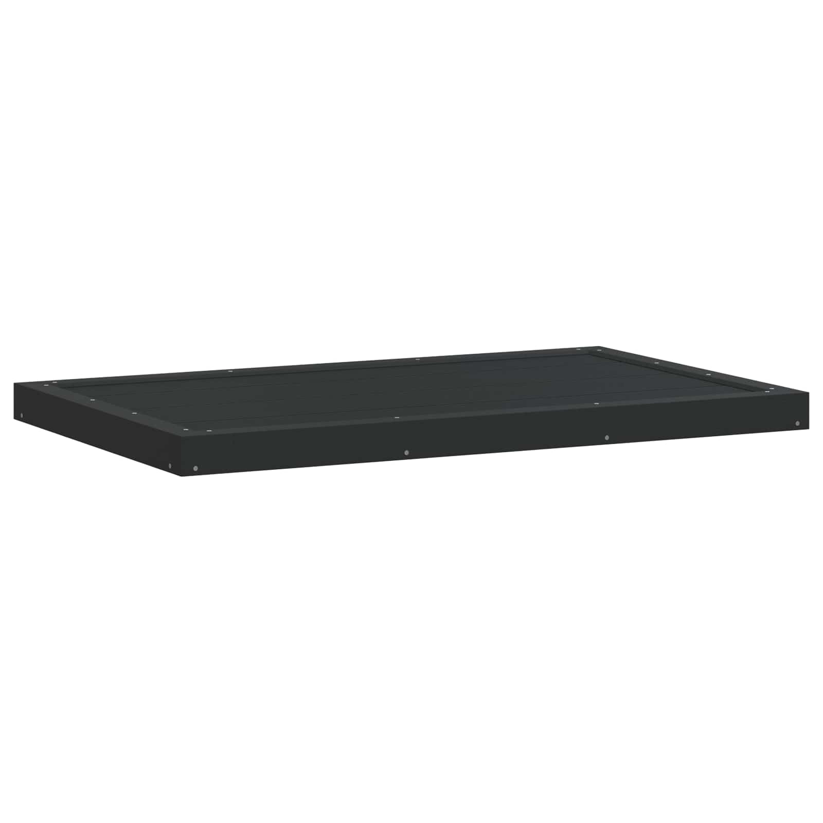 Piastra base per doccia WPC Nero 101 x 63 x 5,5 cm