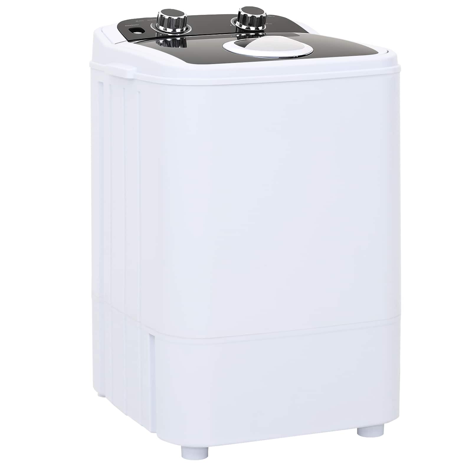 Mini lavatrice con vasca singola 4,6 kg Nero e Bianco