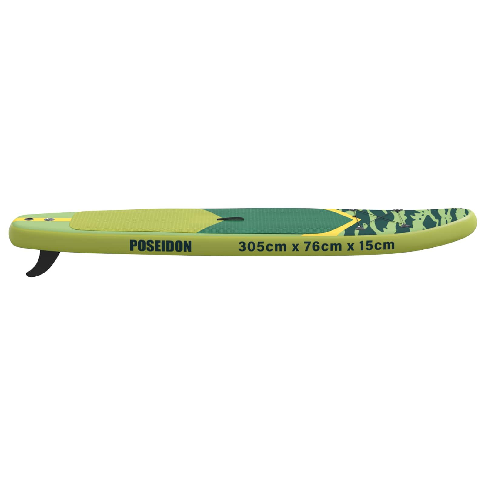 Tavola da Paddle Gonfiabile POSEIDON 305 x 76 x 15 cm Verde