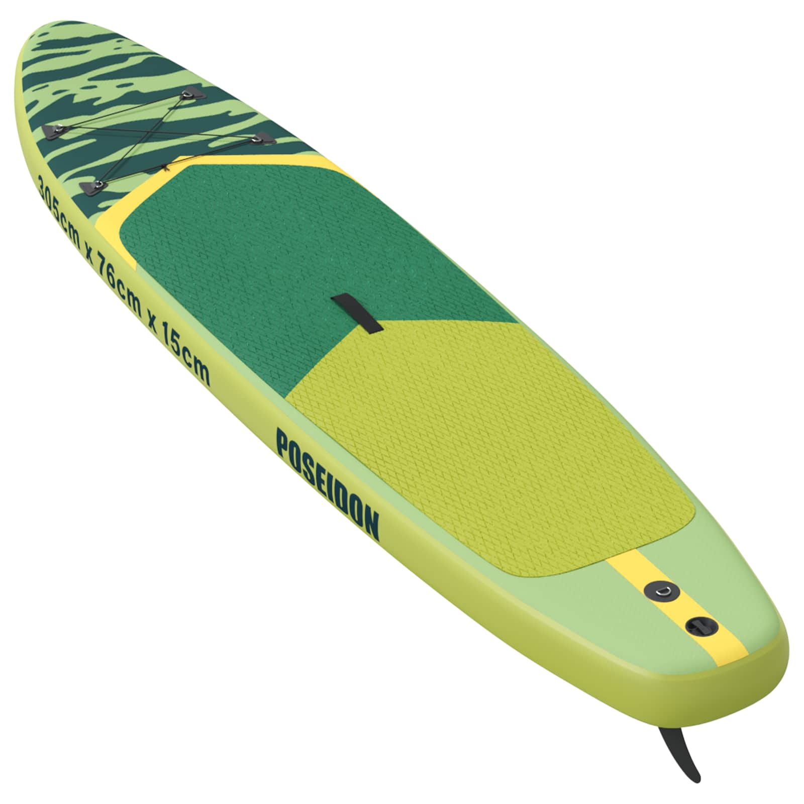 Tavola da Paddle Gonfiabile POSEIDON 305 x 76 x 15 cm Verde