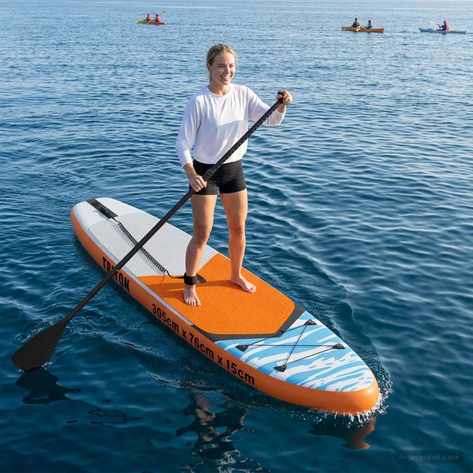 Sup gonfiabile TRITON 305 x 76 x 15 cm Blu