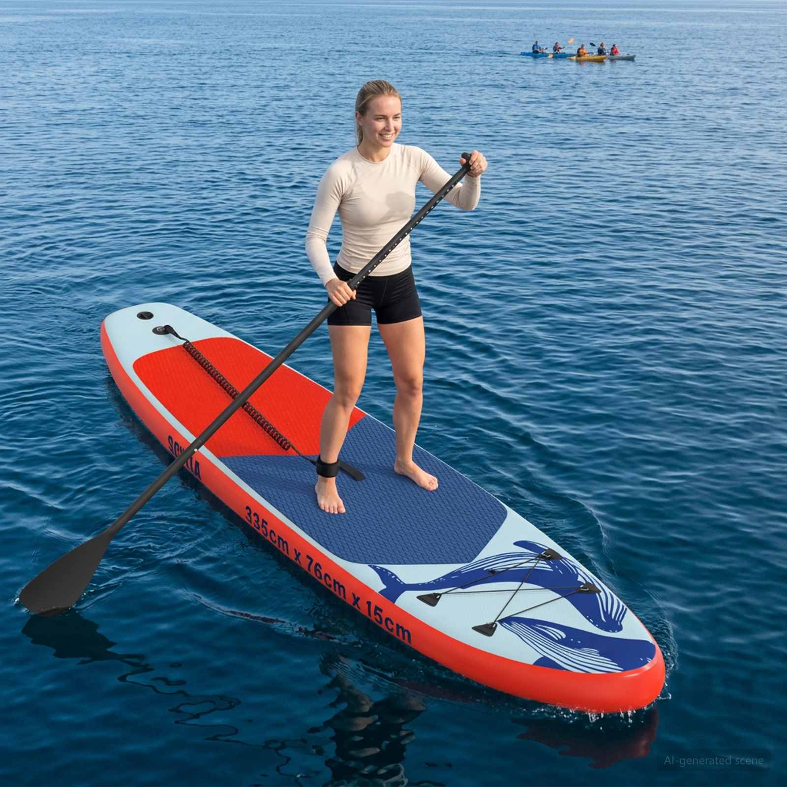 Tavola da Paddle Gonfiabile SCYLLA 335 x 76 x 15 cm Blu