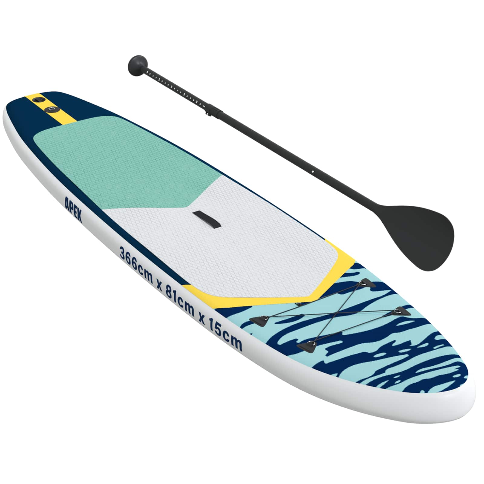 Tavola da Paddle Inflabile APEX 366 x 81 x 15 cm Blu