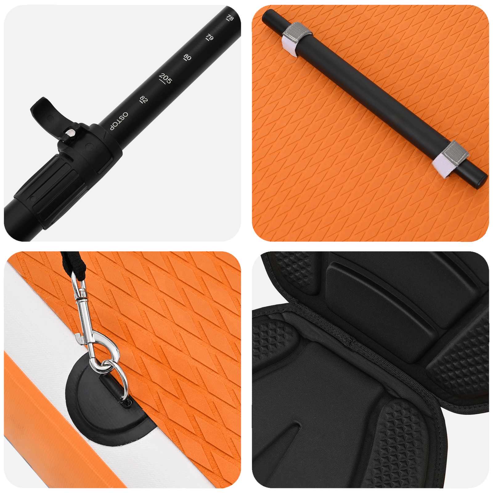 SUP Board con Seggiolino 2-in-1 TRITON 335 x 76 x 15 cm Blu