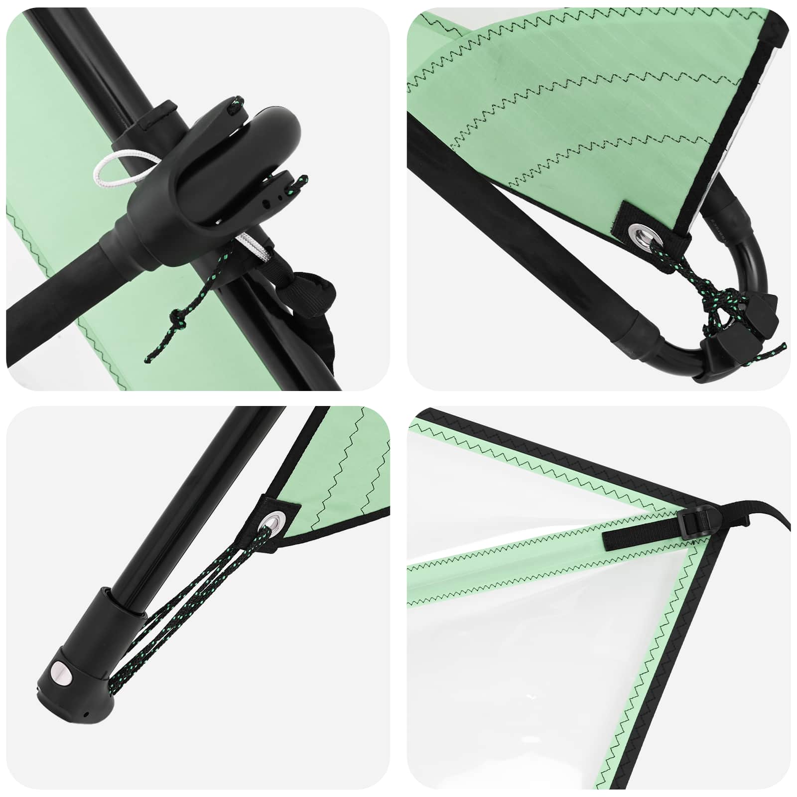 SUP gonfiabile con vela POSEIDON 330 x 76 x 15 cm Verde