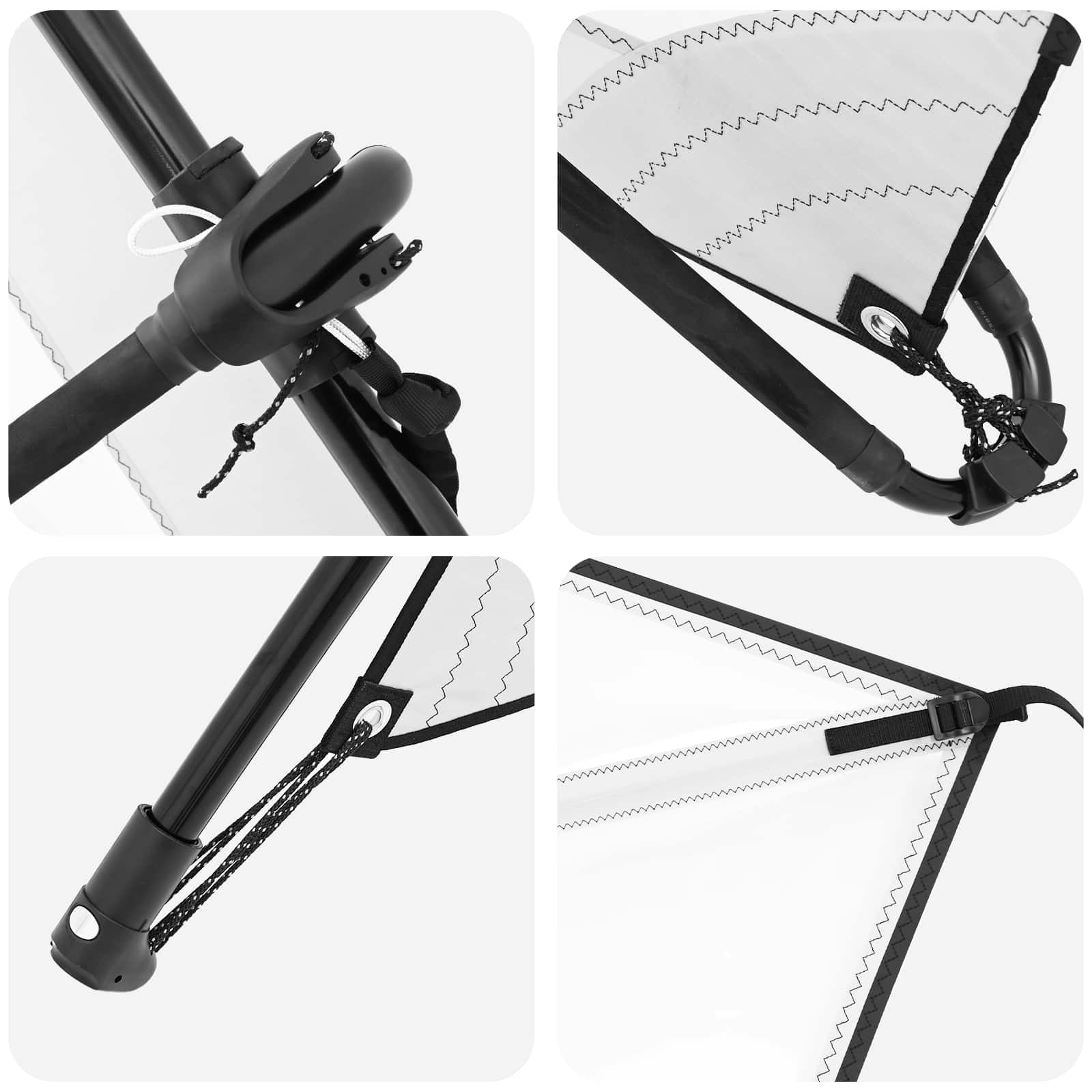 SUP gonfiabile con vela TRITON 330 x 76 x 15 cm Blu