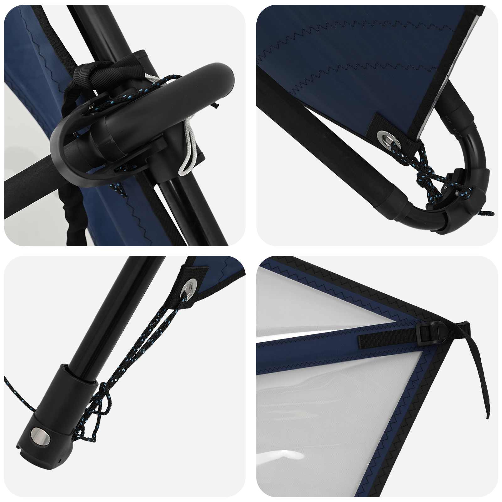 SUP gonfiabile con vela APEX 330 x 76 x 15 cm Blu