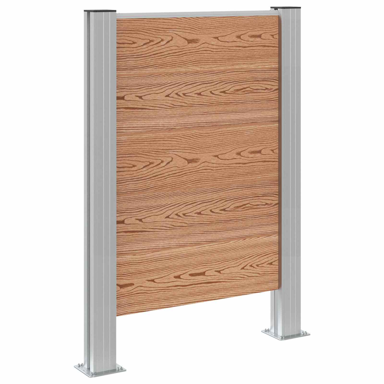 Recinzione Contenitore per Rifiuti Marrone 85 x 12 x 115 cm