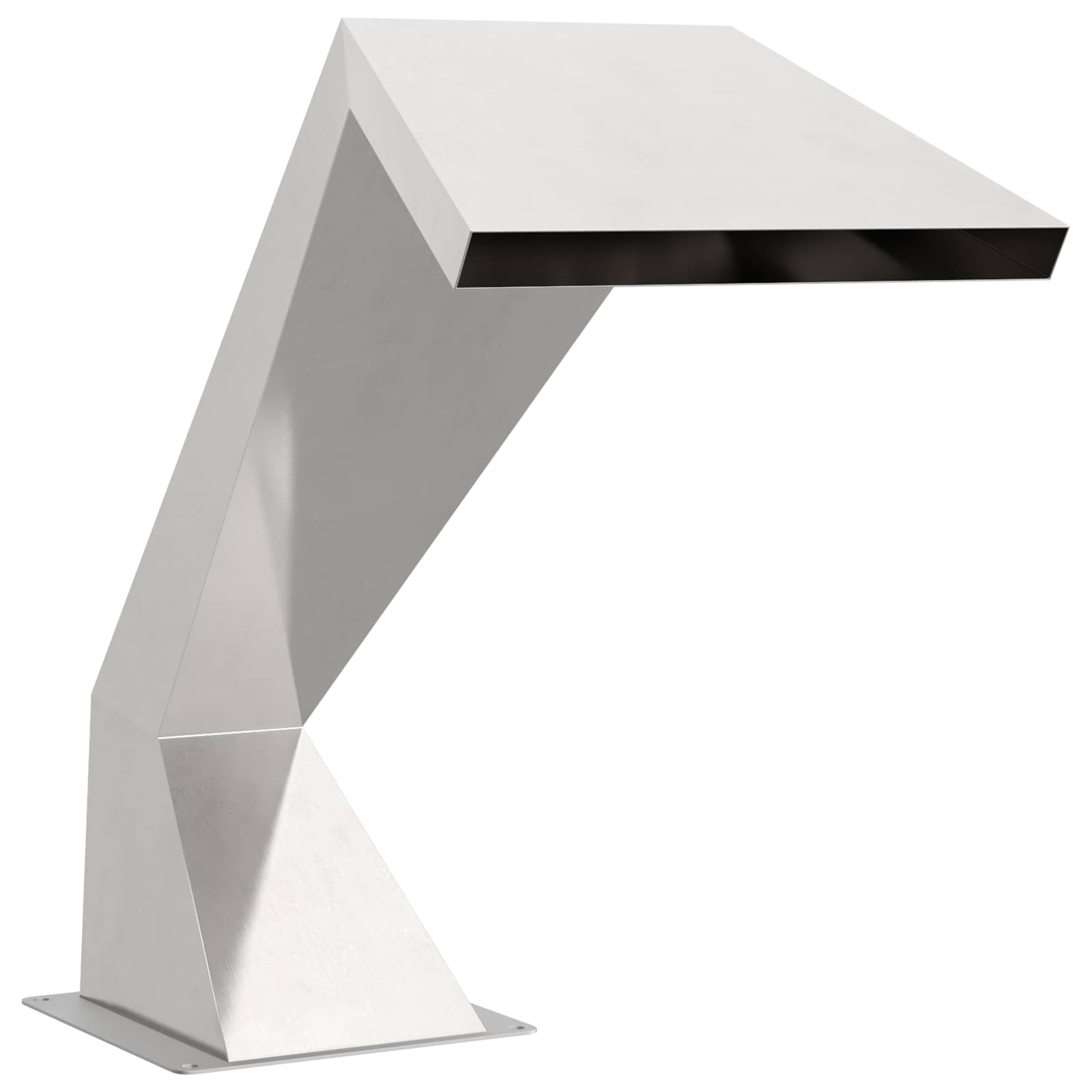 Cascata per piscina con LED RGB Acciaio Inox 63,5 x 29 x 51 cm