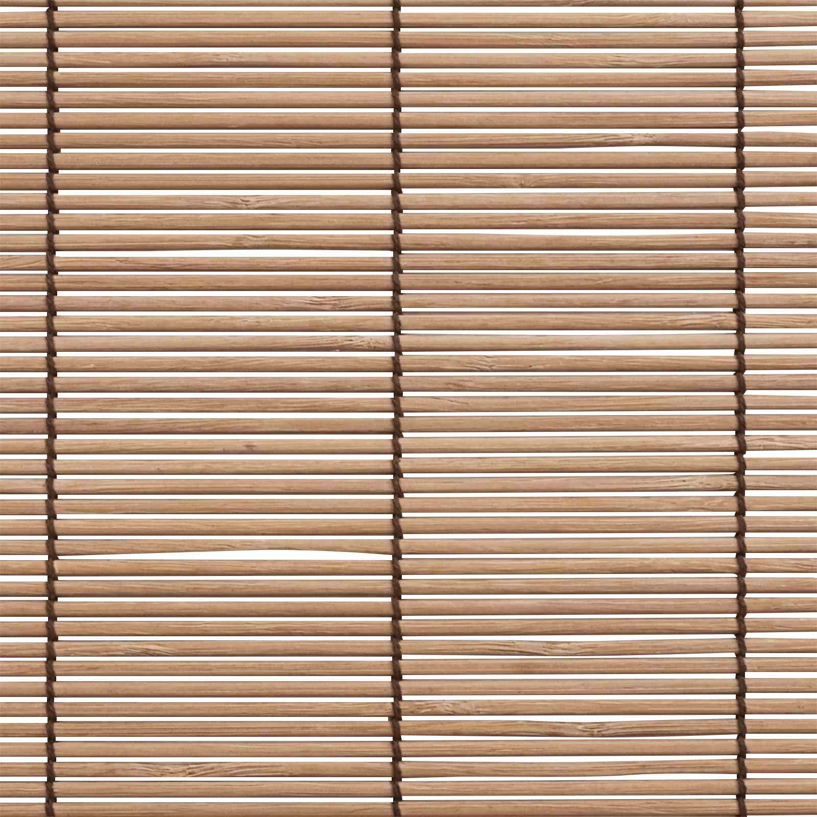 Tenda a rullo Marrone 40 x 220 cm Bambù