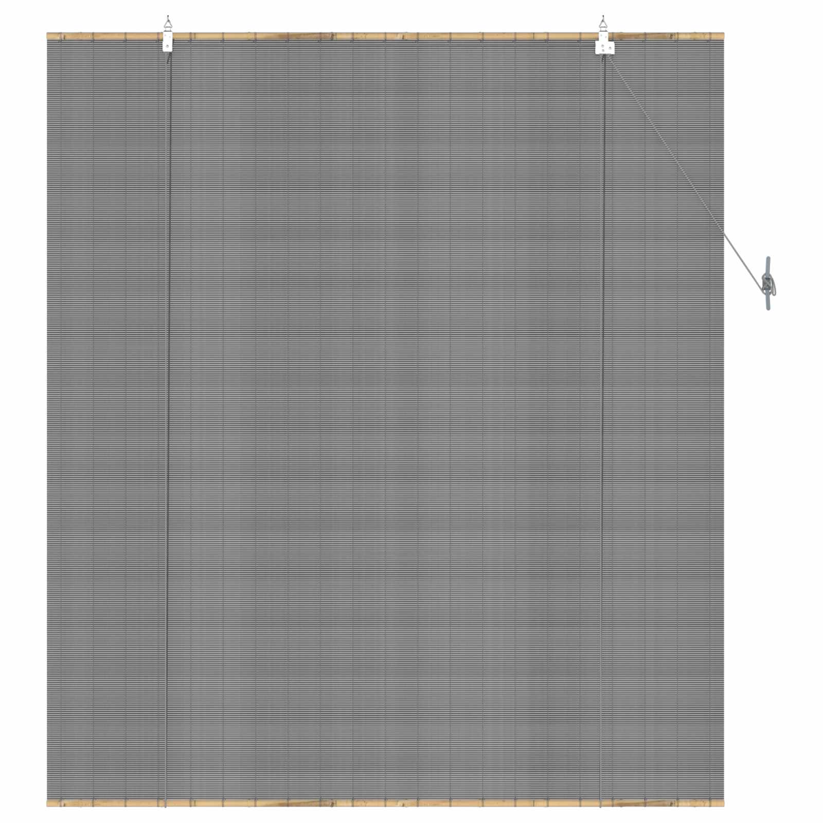 Tenda a rullo Grigio 150 x 160 cm Bambù