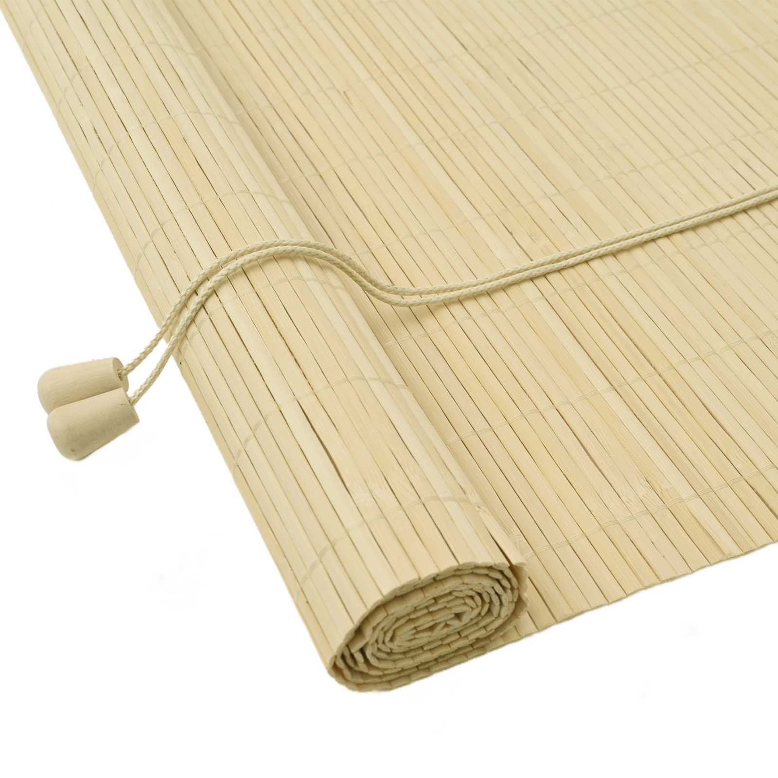 Tenda a rullo Naturale 50 x 220 cm Bambù
