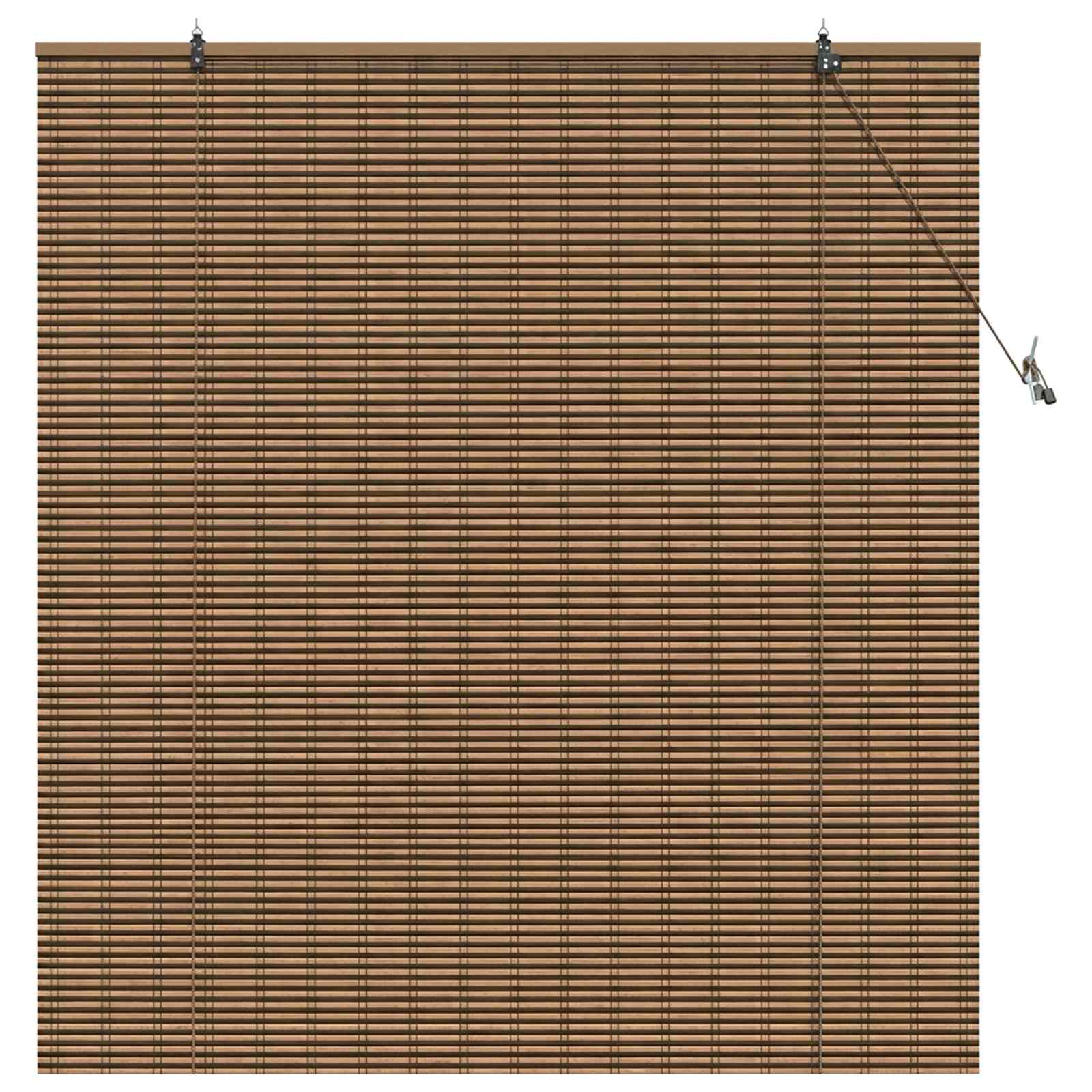 Tenda a rullo Marrone 160 x 160 cm Bambù