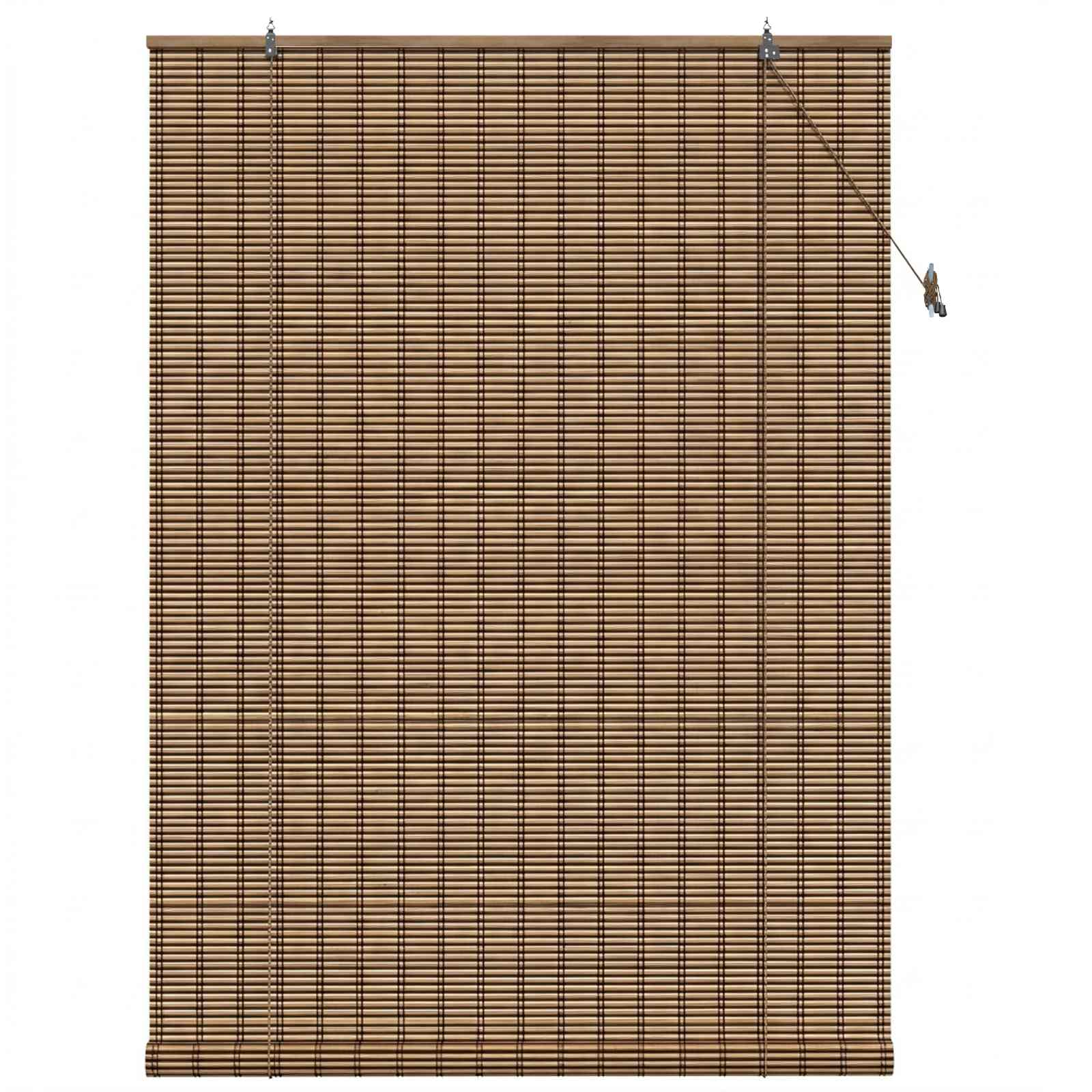 Tenda a rullo Marrone 160 x 220 cm Bambù