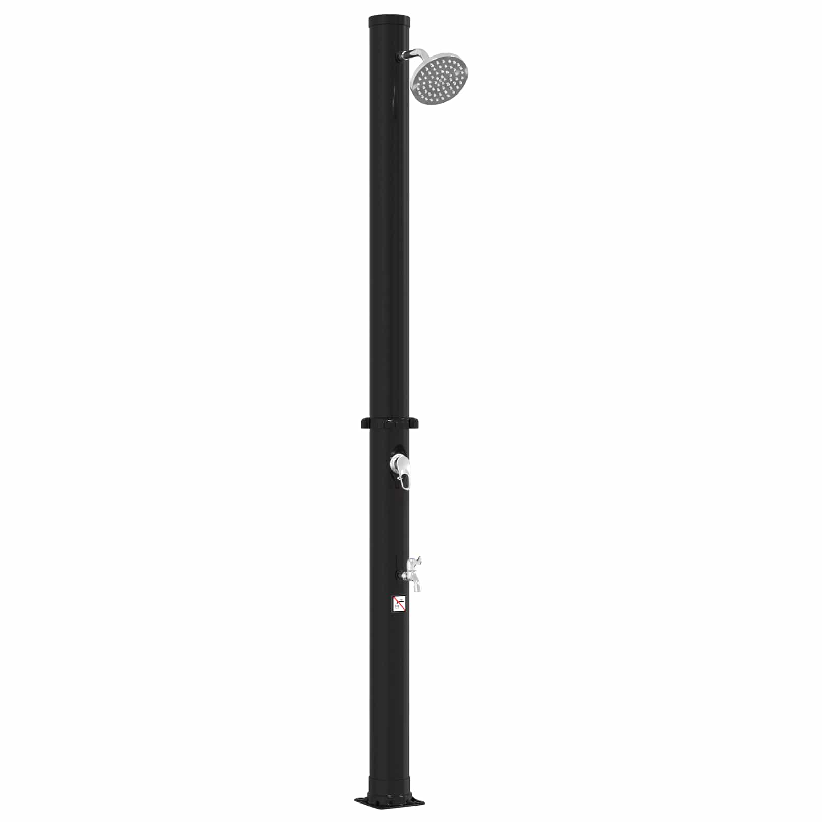 Doccia solare con testa doccia e rubinetto 20 l