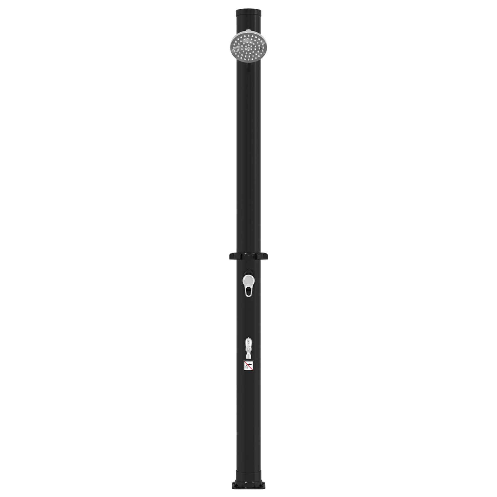 Doccia solare con testa doccia e rubinetto 20 l