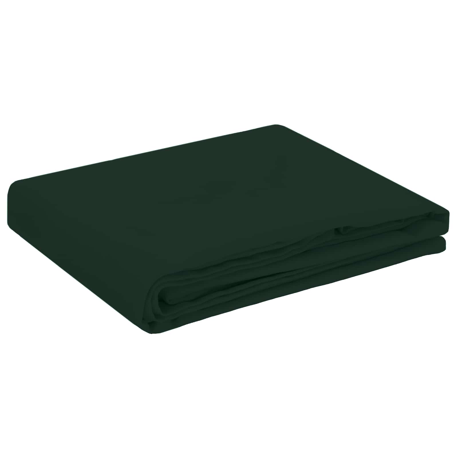 Tovaglia da Tavolo Verde Scuro 110 x 180 cm Poliestere