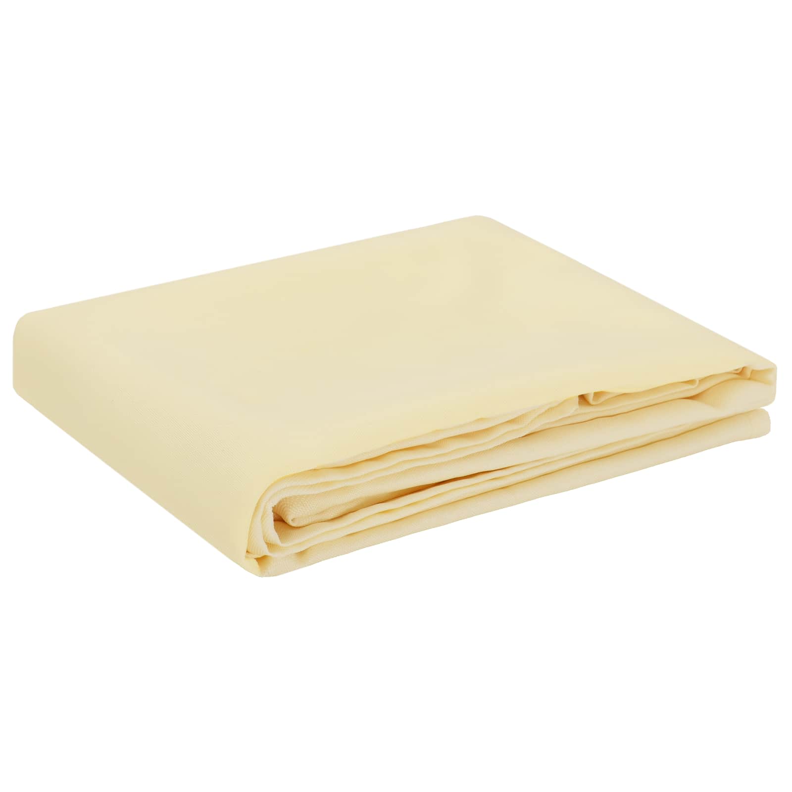 Tovaglia da Tavolo Bianco Crema 110 x 180 cm Poliestere