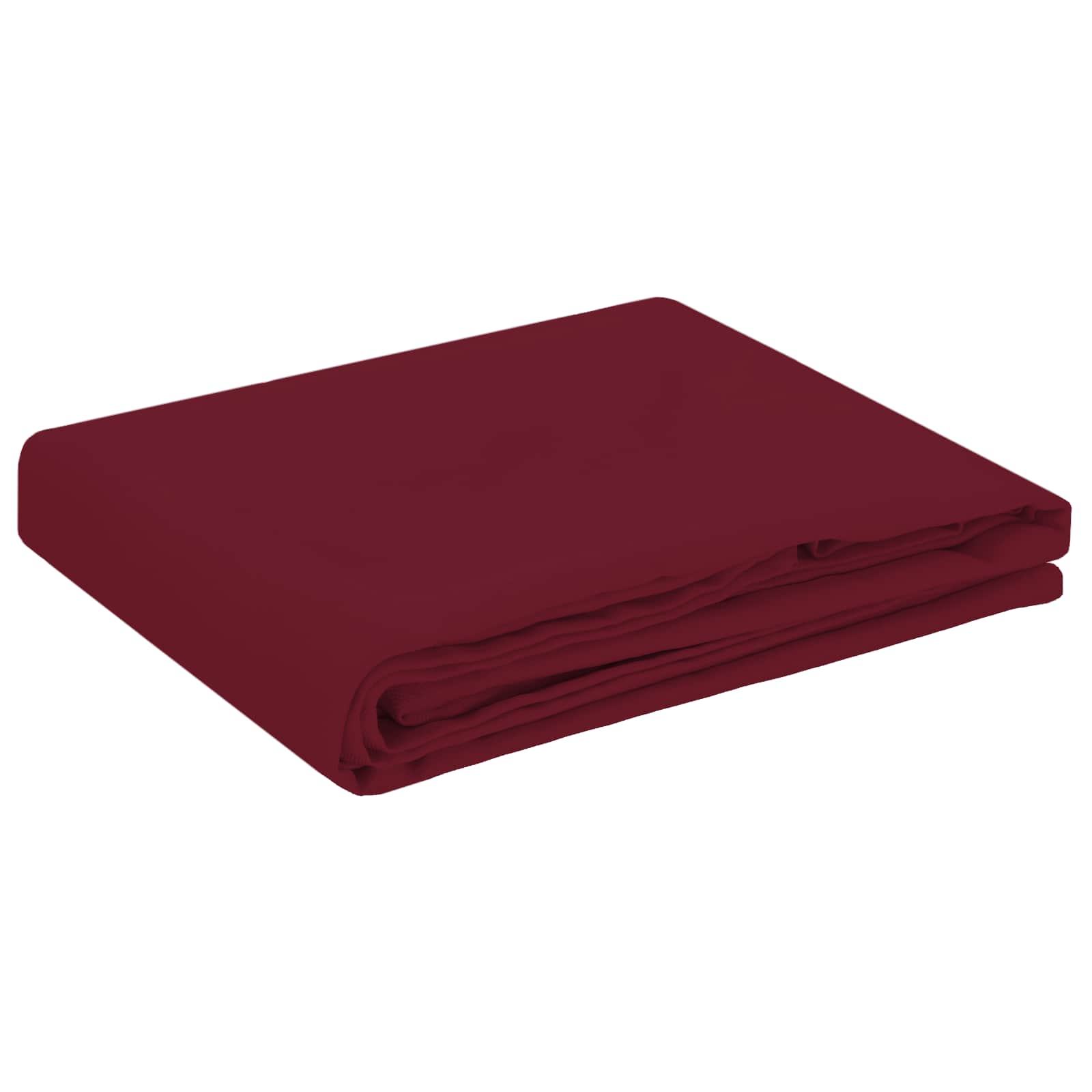 Tovaglia da Tavolo Rosso Vino 110 x 180 cm Poliestere