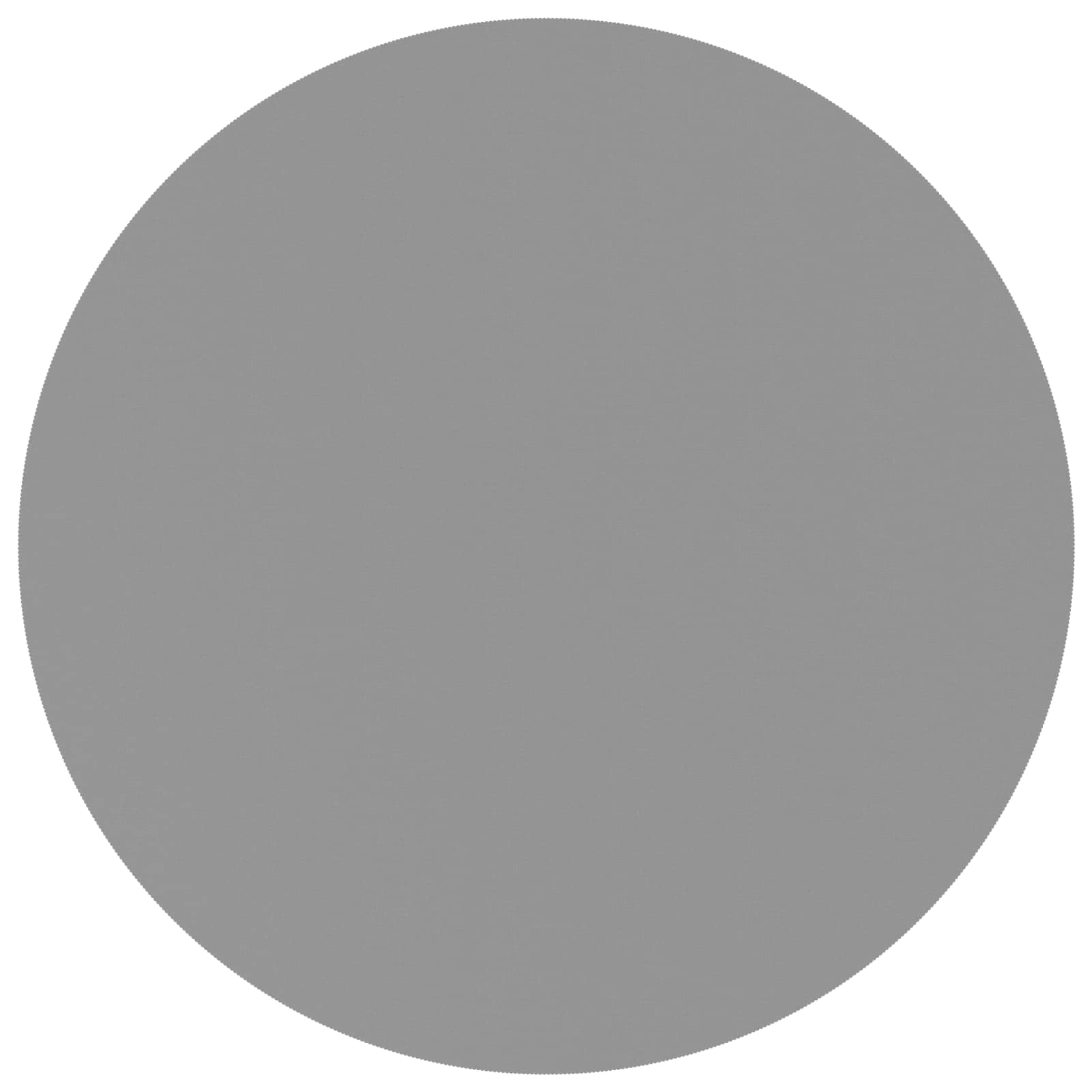 Tovaglia da Tavolo Rotondo Grigio Chiaro Ø 140 cm Poliestere