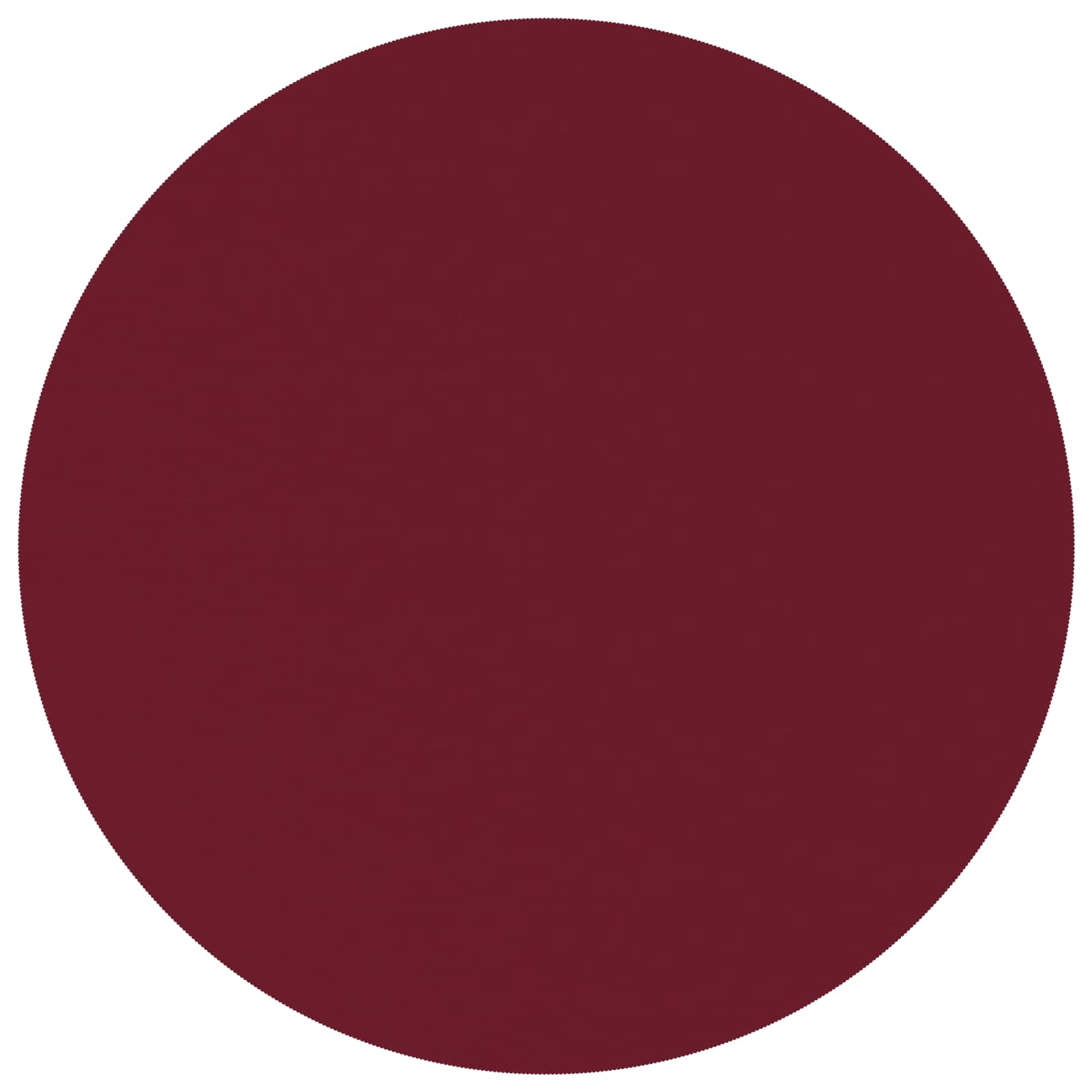 Tovaglia da Tavolo Rotondo Rosso Vino Ø 160 cm Poliestere
