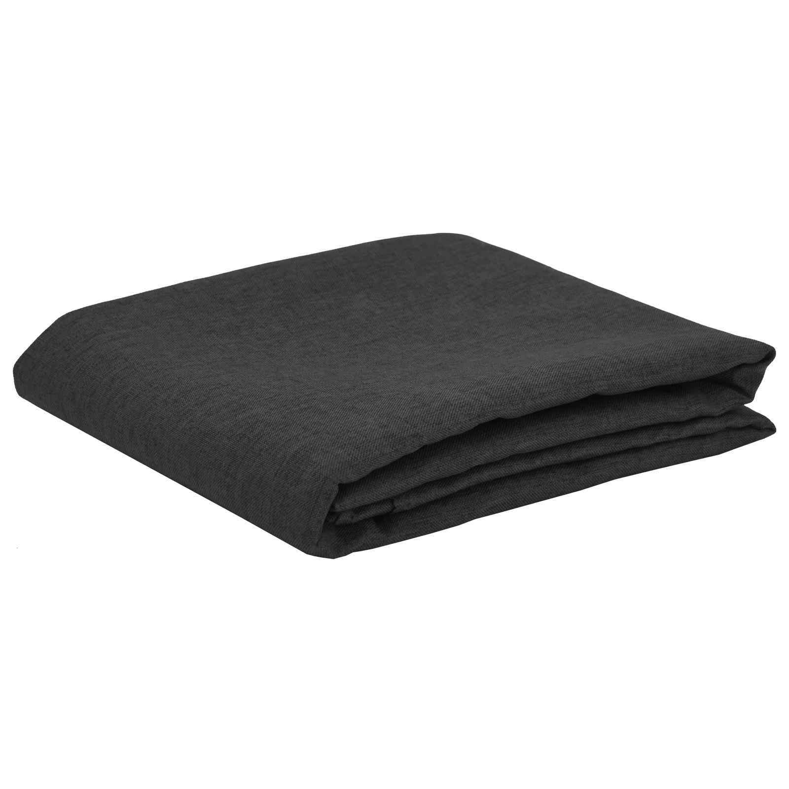 Tovaglia da Tavolo Quadrato Grigio Scuro 90 x 90 cm