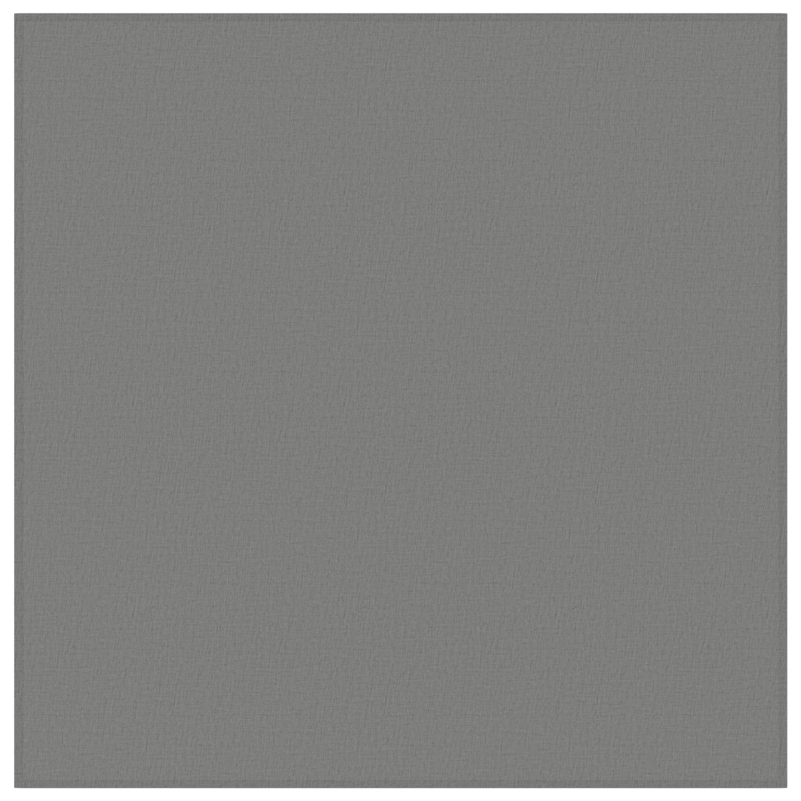 Tovaglia da Tavolo Quadrato Grigio Chiaro 110 x 110 cm