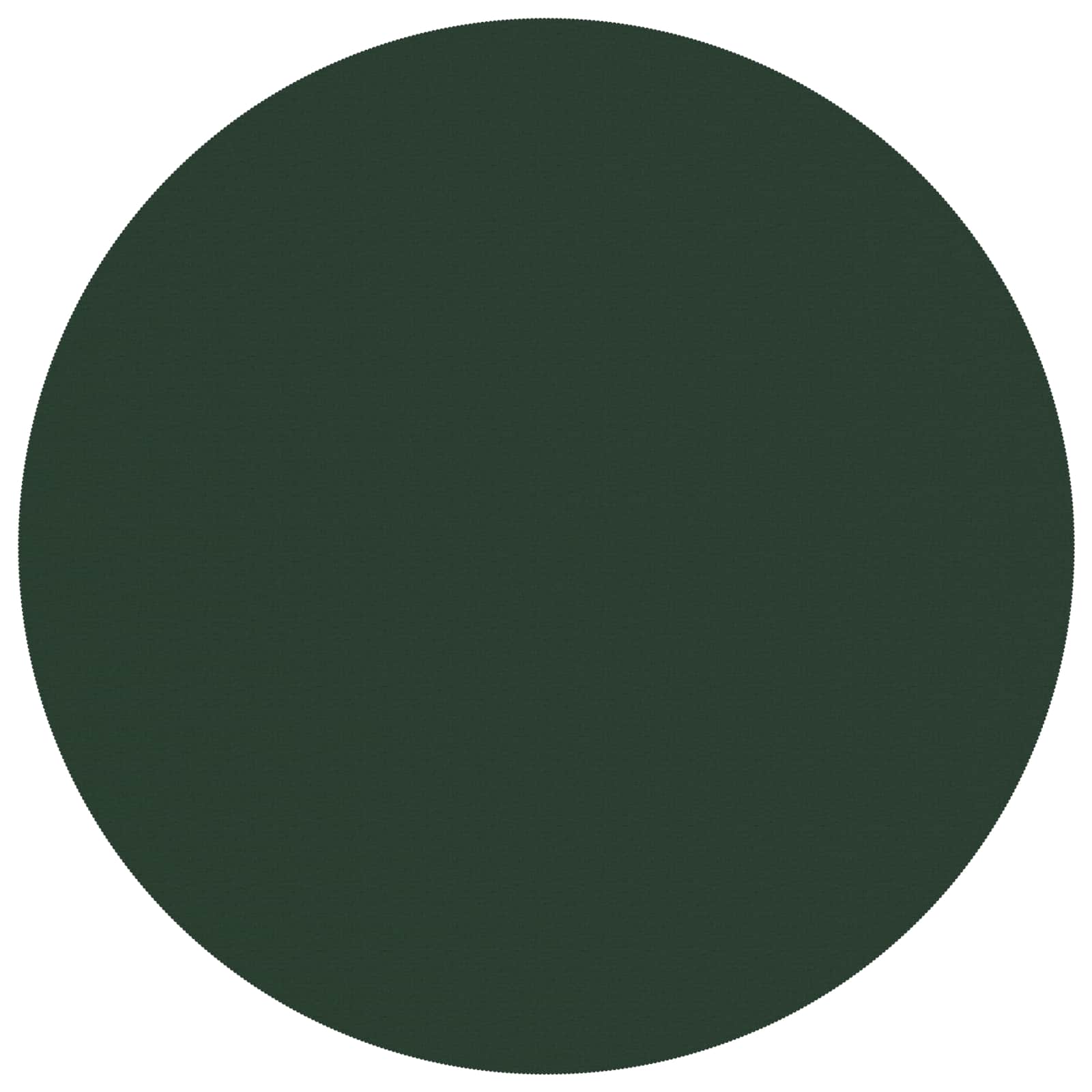 Tovaglia da Tavolo 5 pz Rotondo Verde Scuro Ø 160 cm