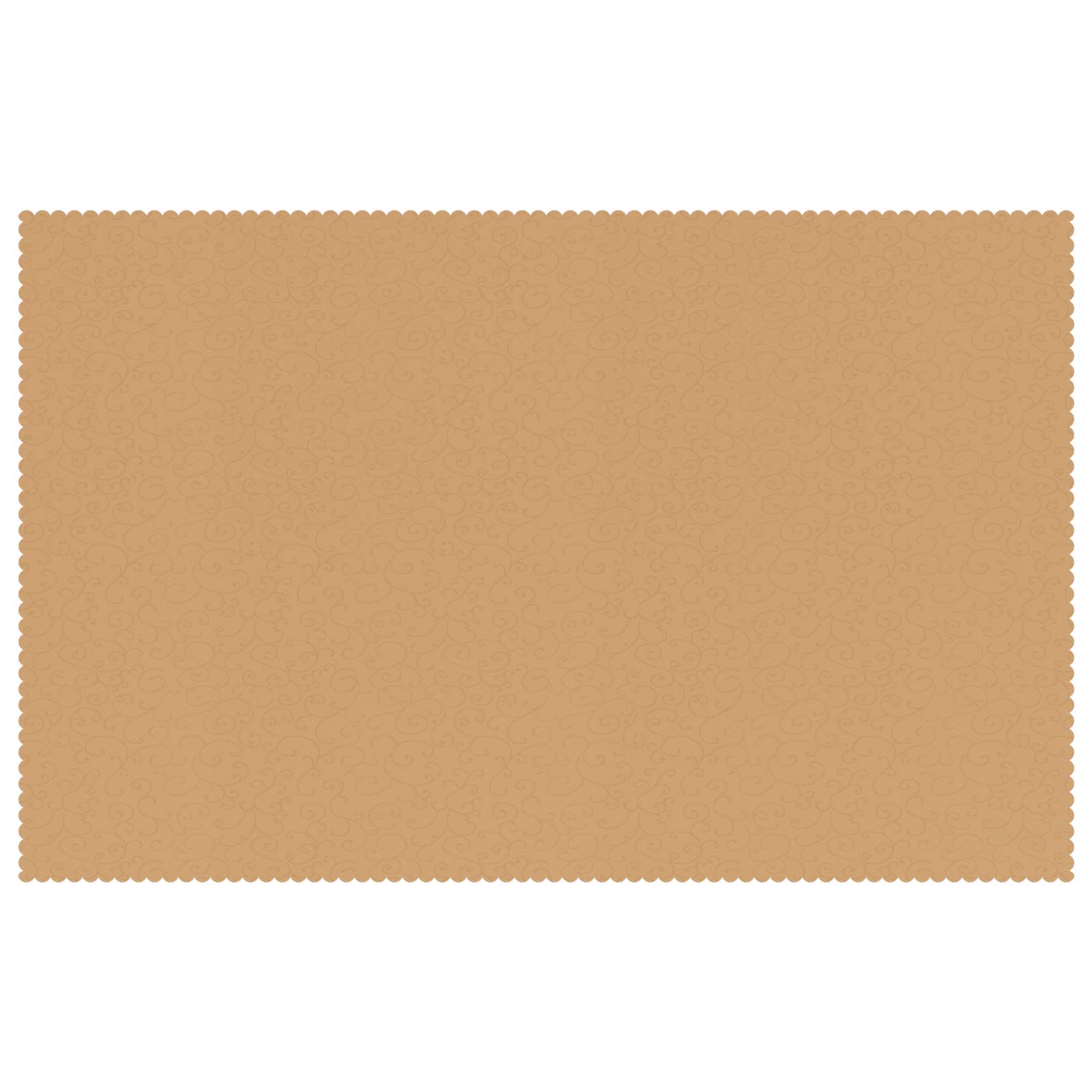 Tovaglia da Tavolo 5 pz Rettangolare Beige 140 x 220 cm