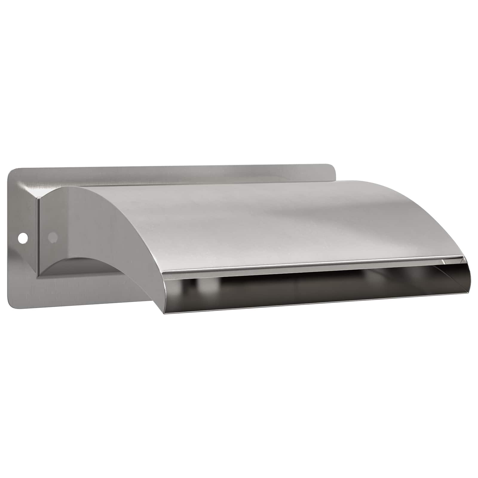 Cascata da Piscina con Luce LED Acciaio Inox 304 30 x 9 x 26 cm
