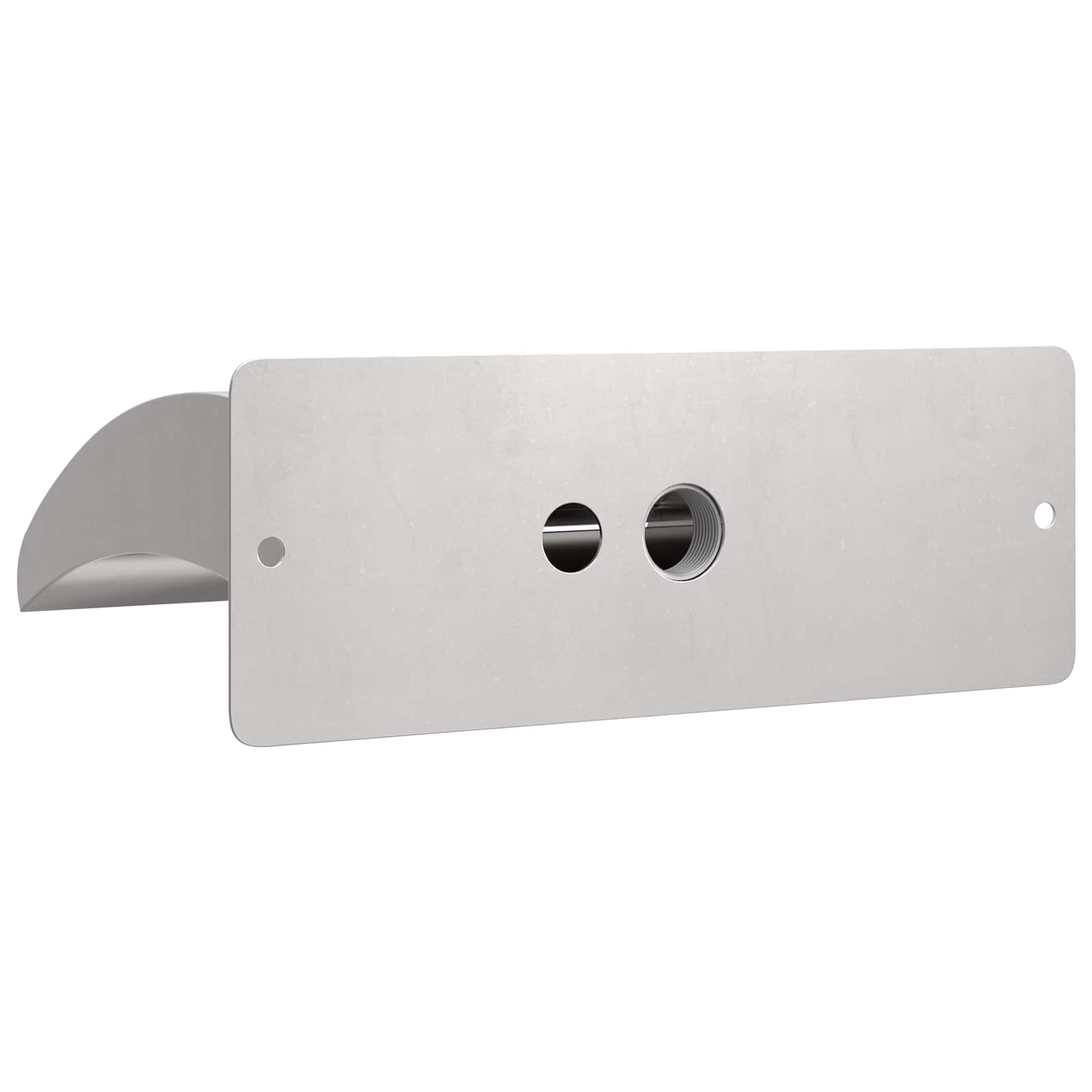 Cascata da Piscina con Luce LED Acciaio Inox 304 30 x 9 x 26 cm