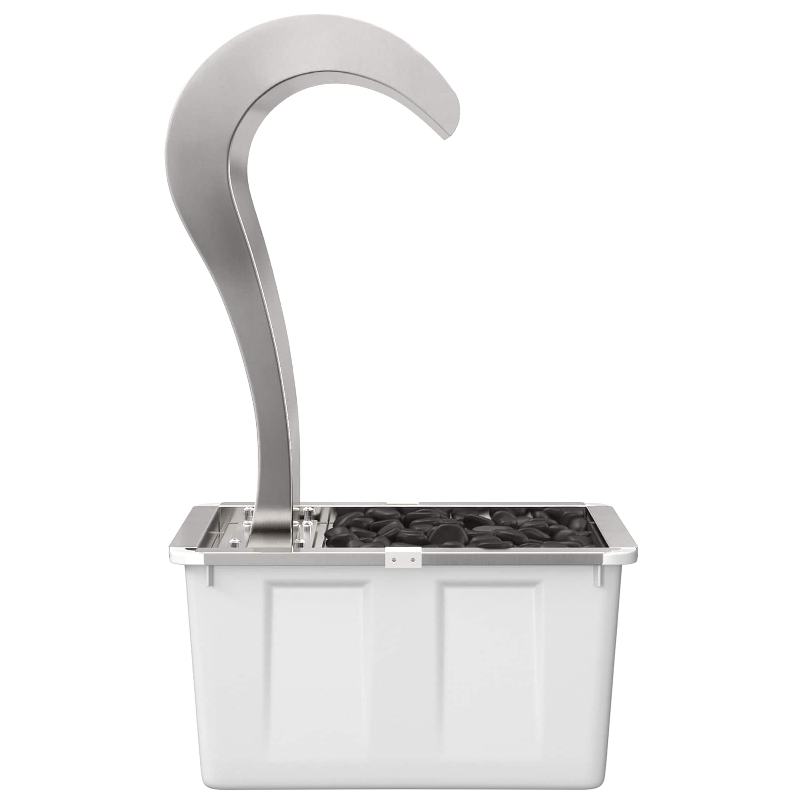 Cascata da Giardino Acciaio Inox 304 54,5 x 34 x 83 cm Argento