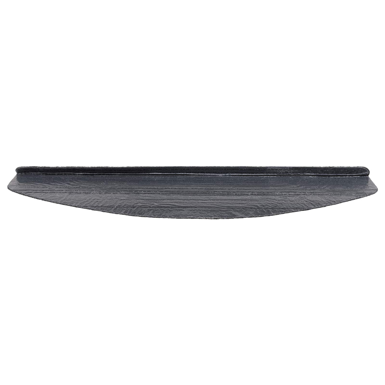 Tappetini per scale autoadesivi 15 pz 80 x 24,5 x 3,5 cm Nero