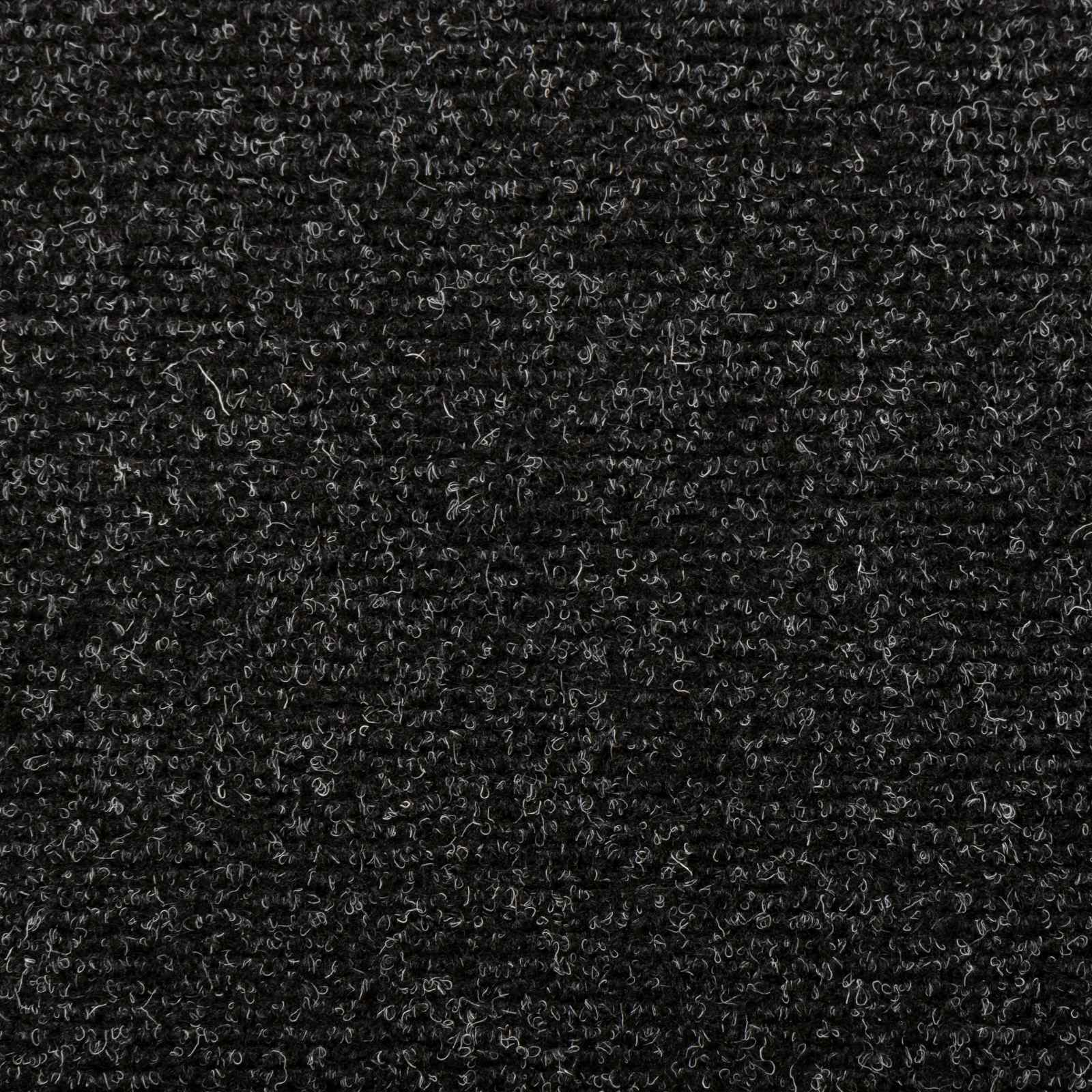 Tappetini per scale autoadesivi 15 pz 80 x 24,5 x 3,5 cm Nero