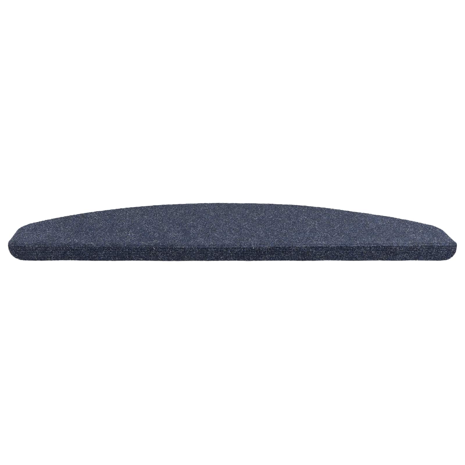 Tappetini per scale autoadesivi 15 pz 80 x 24,5 x 3,5 cm Blu