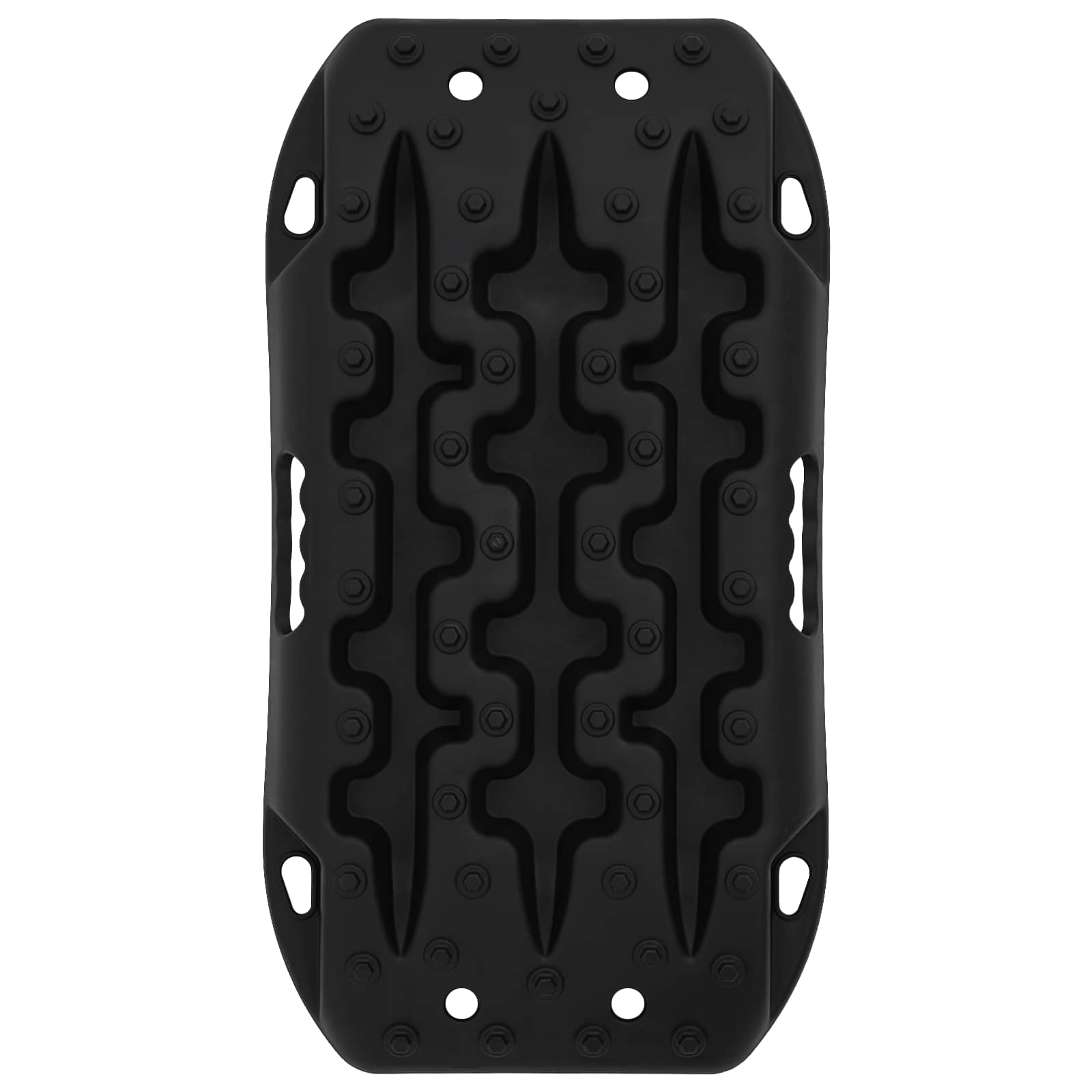 Pannello di trazione 2 pz Nero 57,5x30,5x5,5 cm