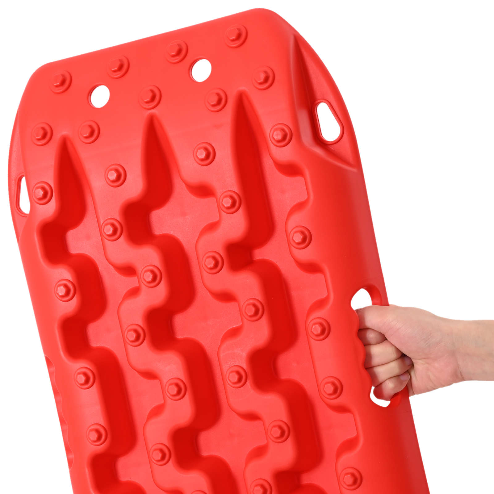 Pannello di trazione 2 pz Rosso 57,5 x 30,5 x 5,5 cm