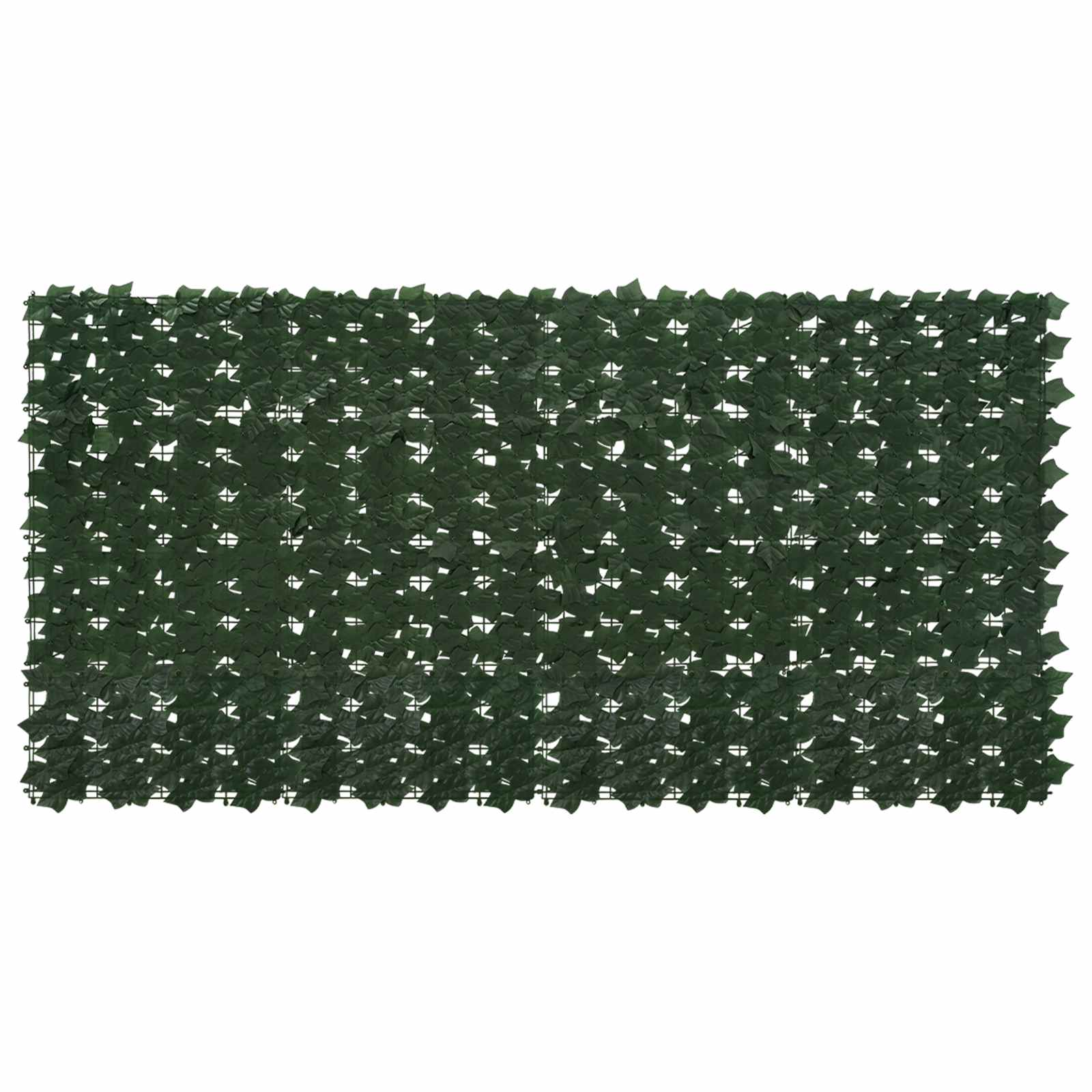 Schermo per balcone con foglie Verde Scuro 200 x 100 cm