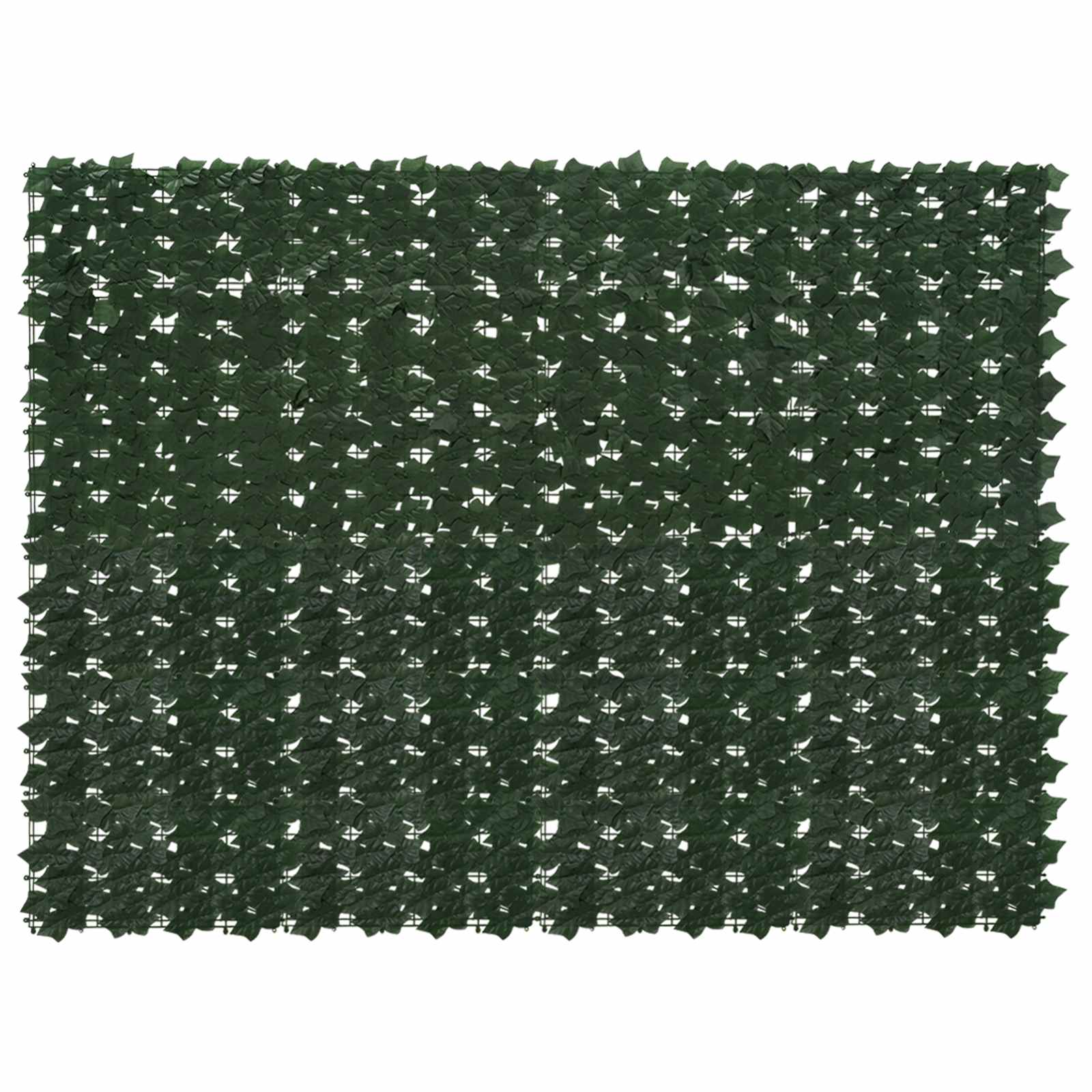 Schermo per balcone con foglie Verde Scuro 200 x 150 cm