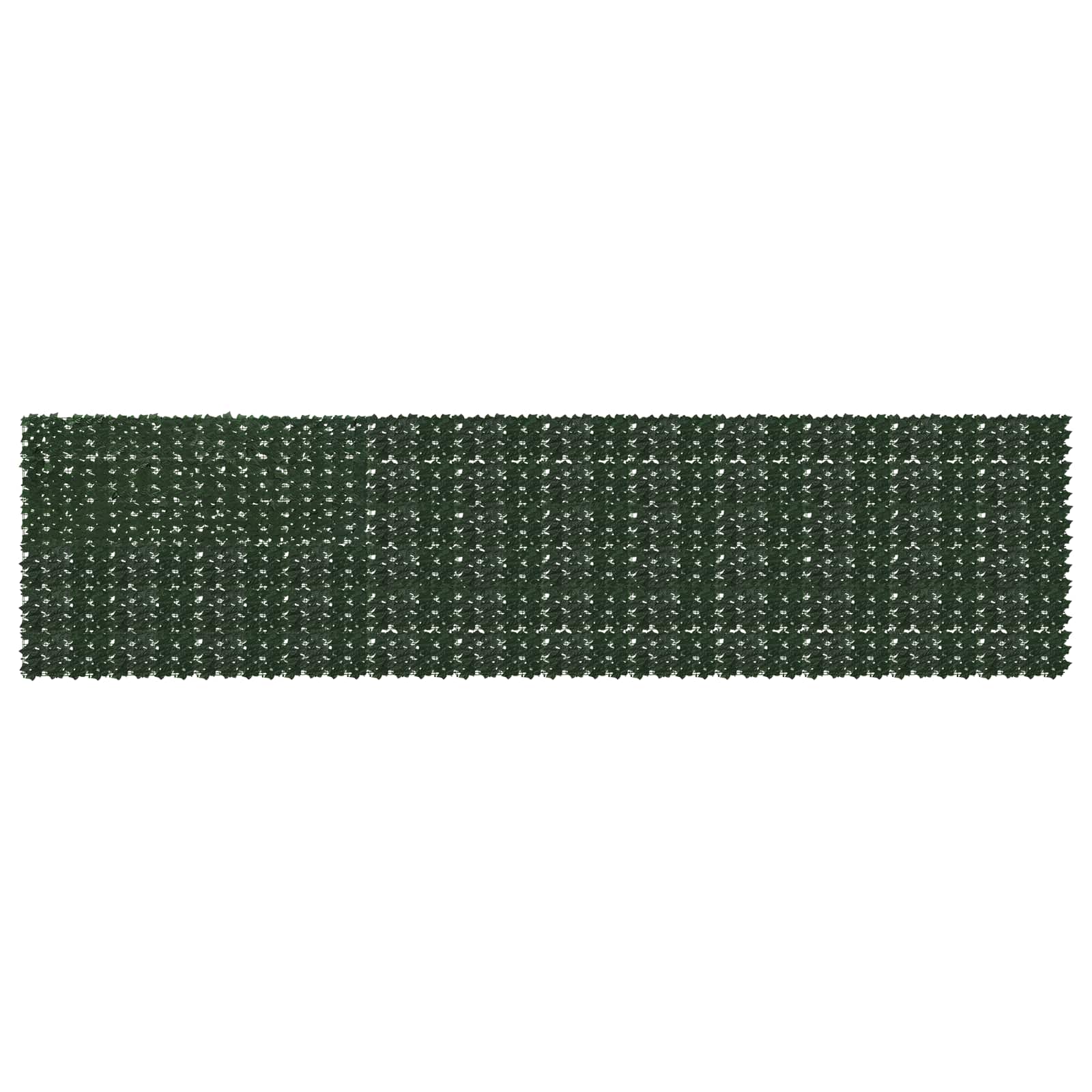 Schermo per balcone con foglie Verde Scuro 600 x 150 cm