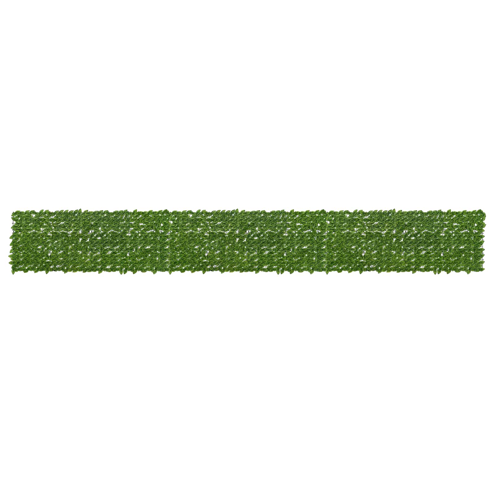 Schermo per balcone con foglie Verde e Giallo 600 x 75 cm