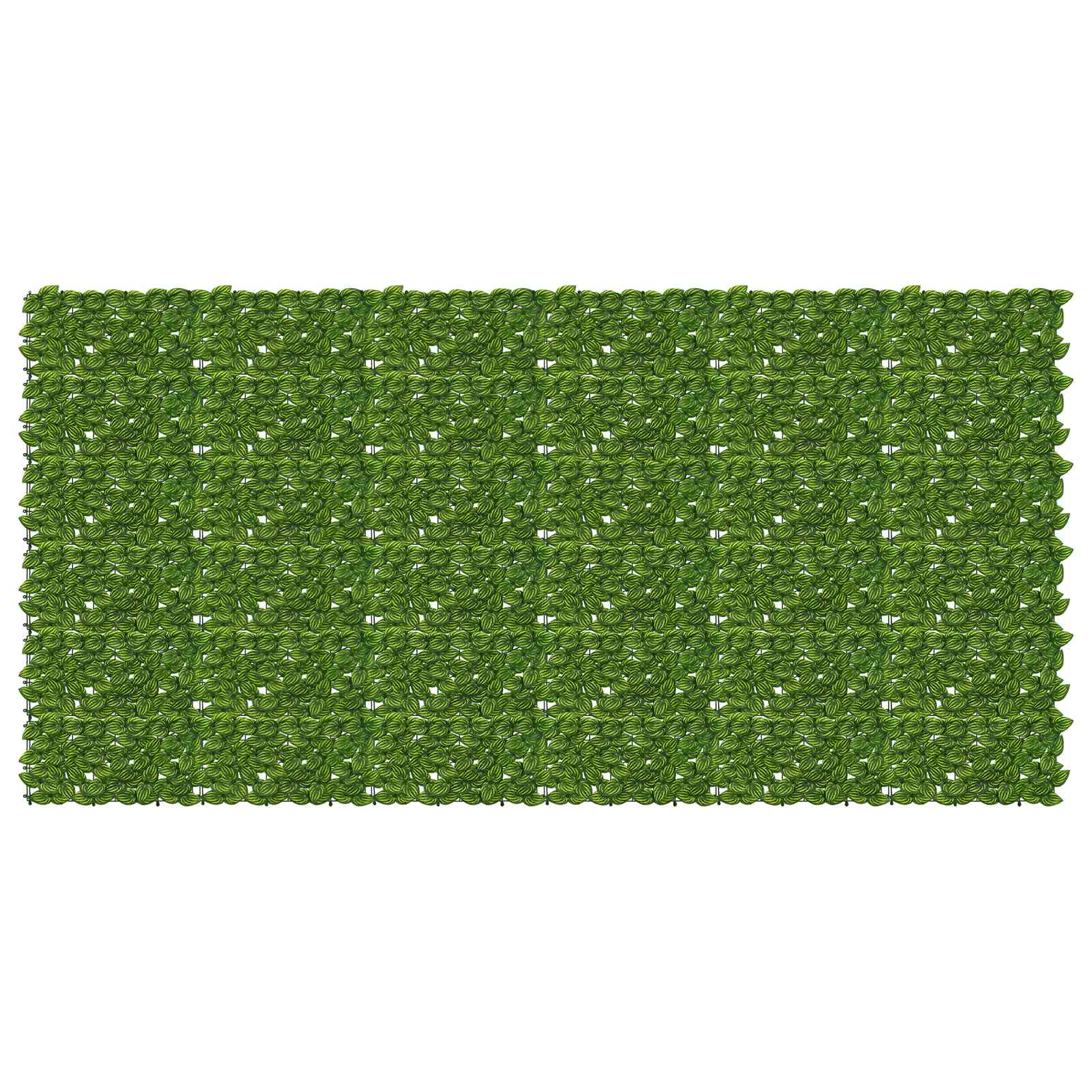 Schermo per balcone con foglie Verde e Giallo 300 x 150 cm