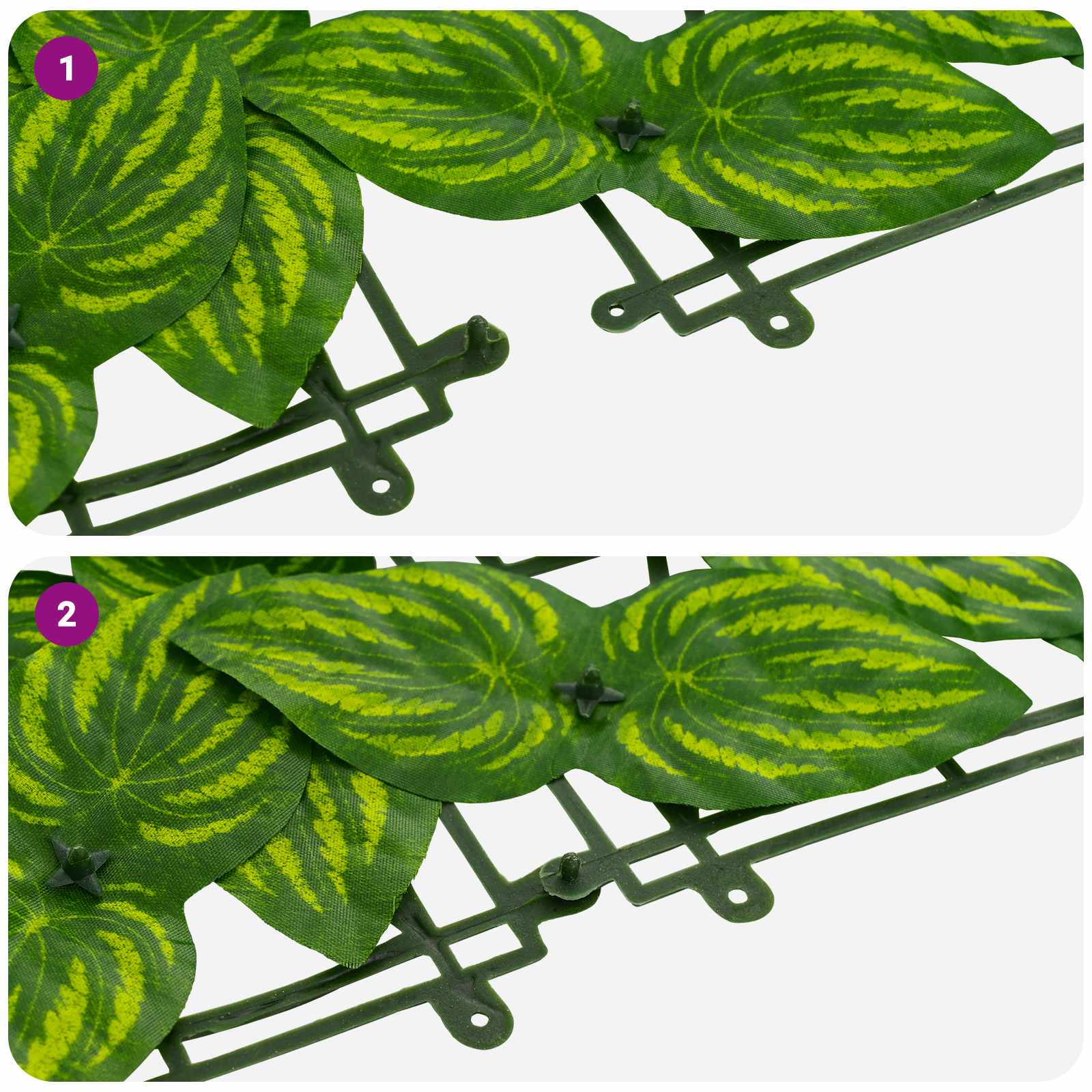 Schermo per balcone con foglie Verde e Giallo 300 x 150 cm