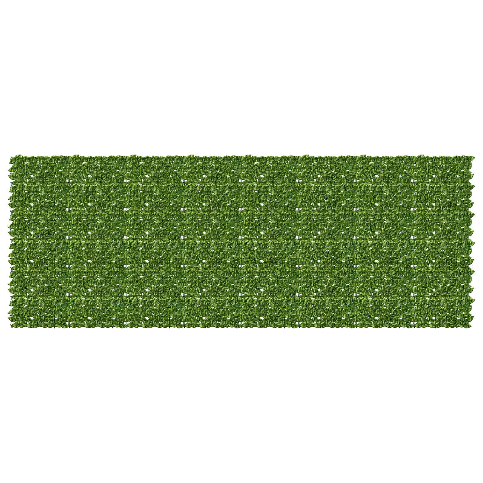 Schermo per balcone con foglie Verde e Giallo 400 x 150 cm