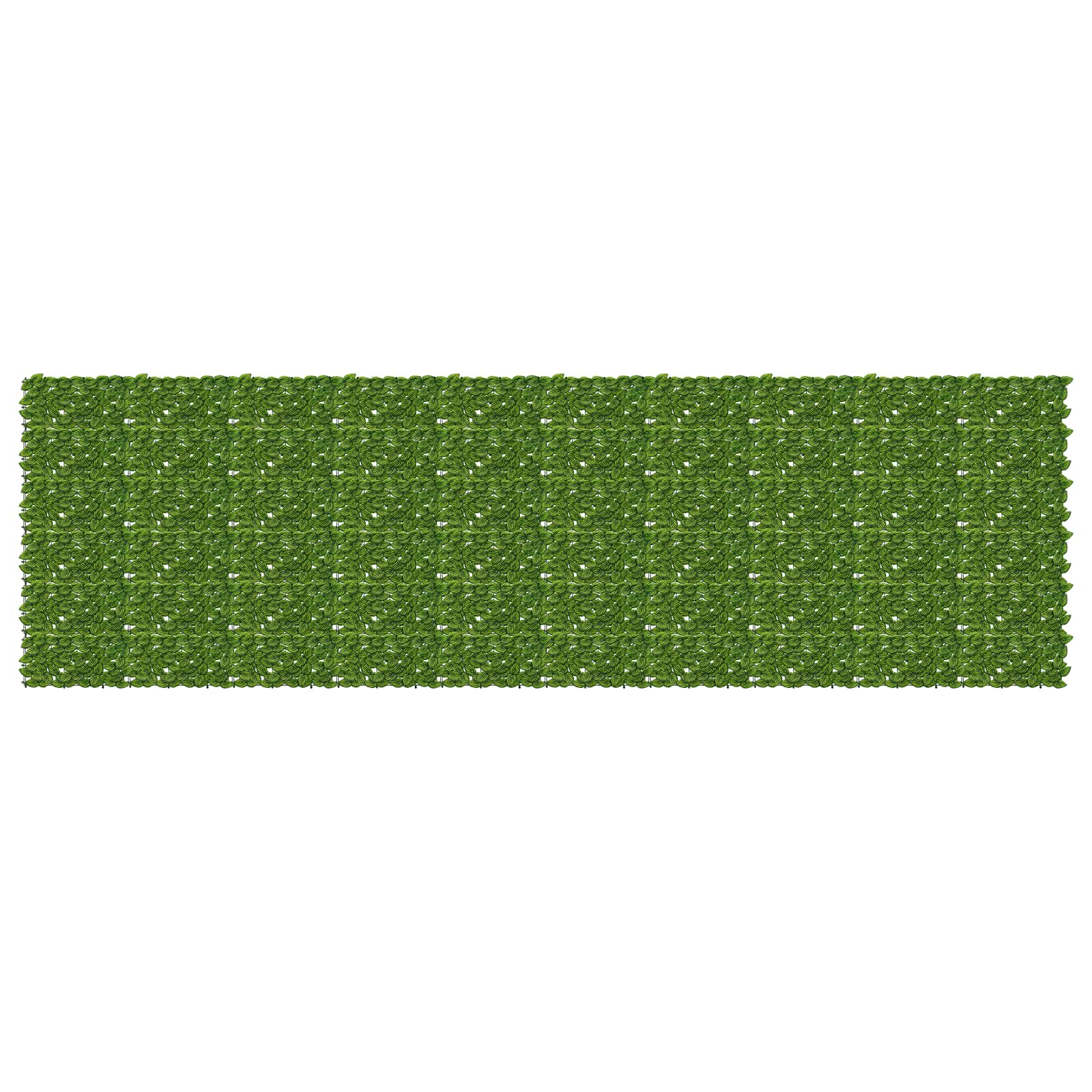 Schermo per balcone con foglie Verde e Giallo 500 x 150 cm