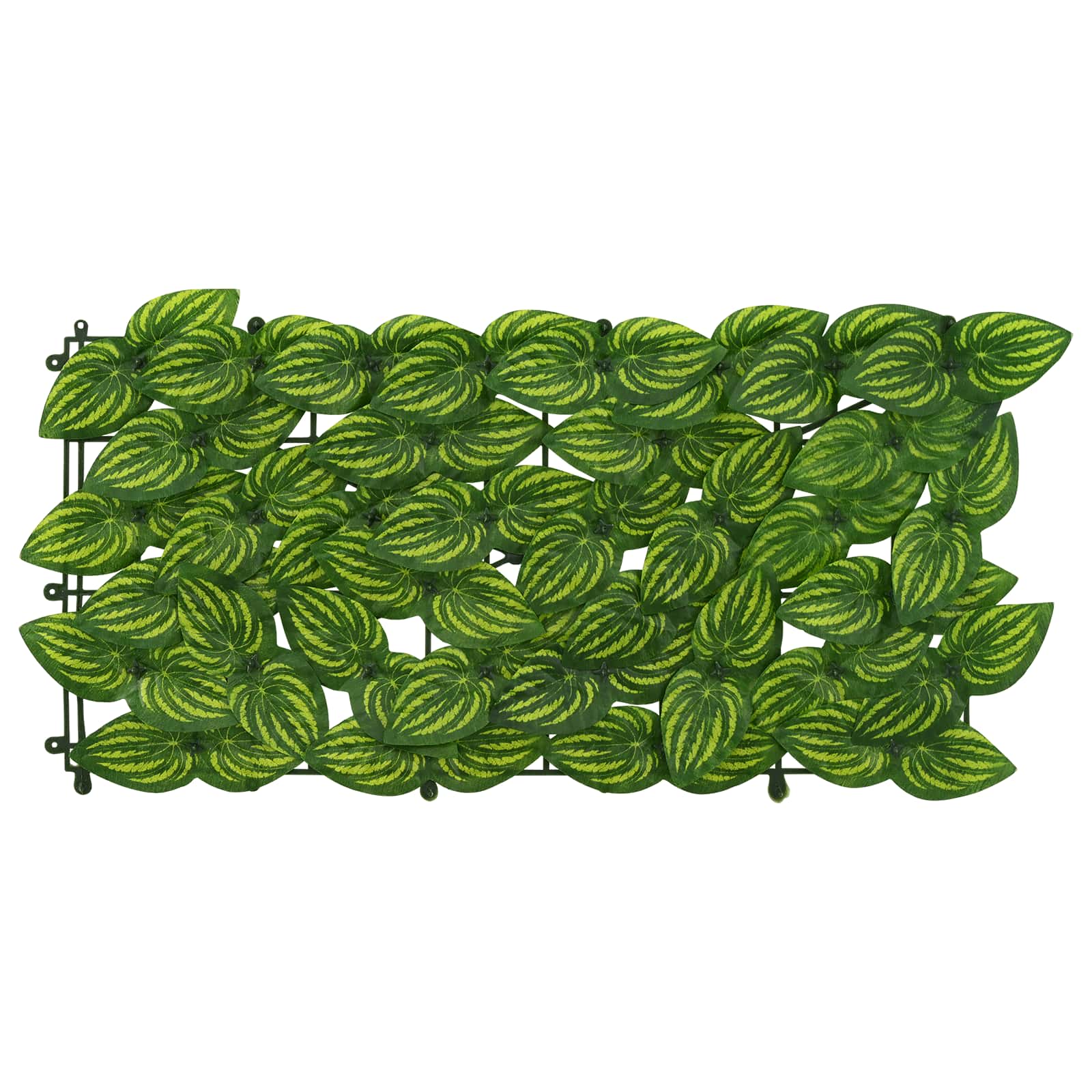Schermo per balcone con foglie Verde e Giallo 500 x 150 cm
