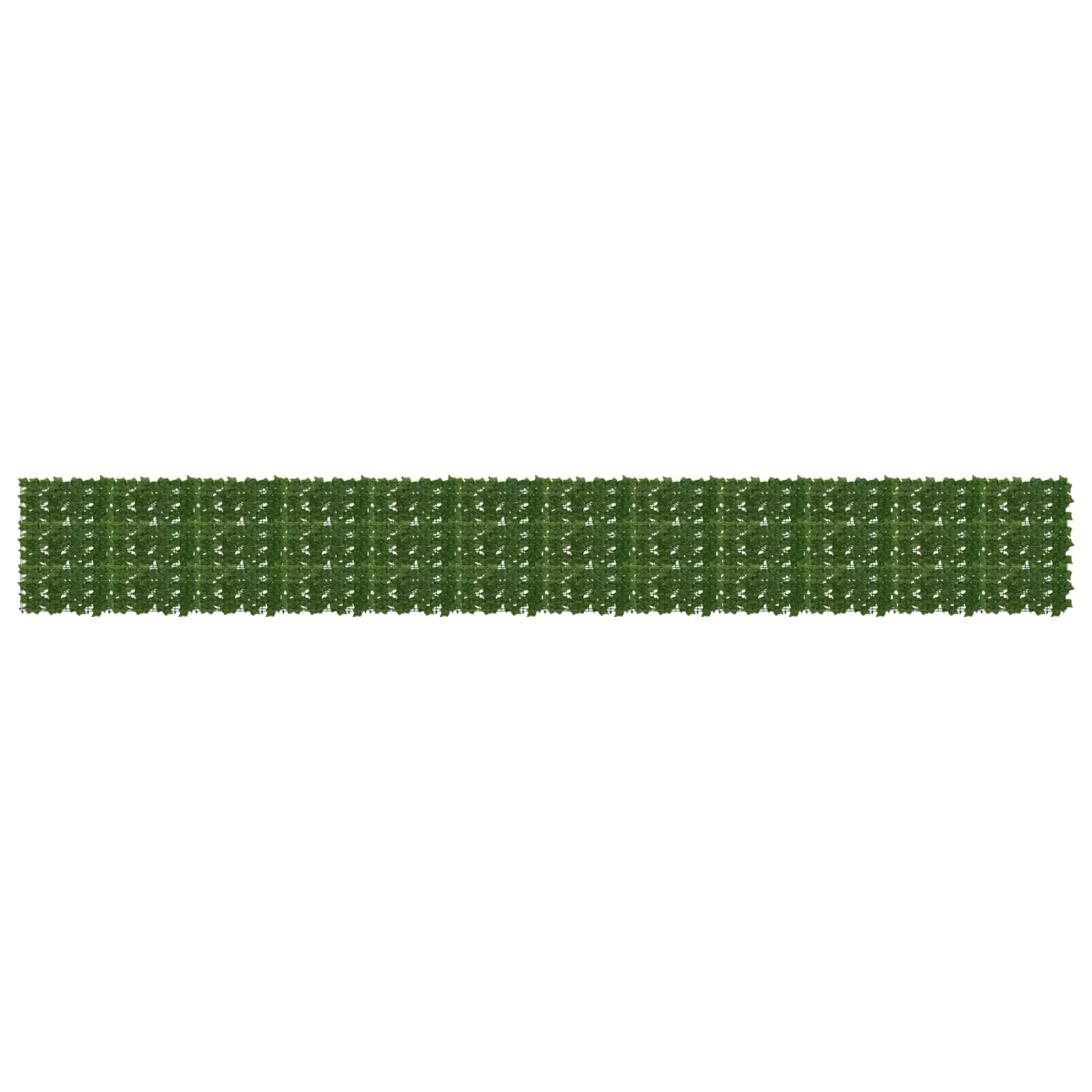 Schermo per balcone con foglie Verde 600 x 75 cm